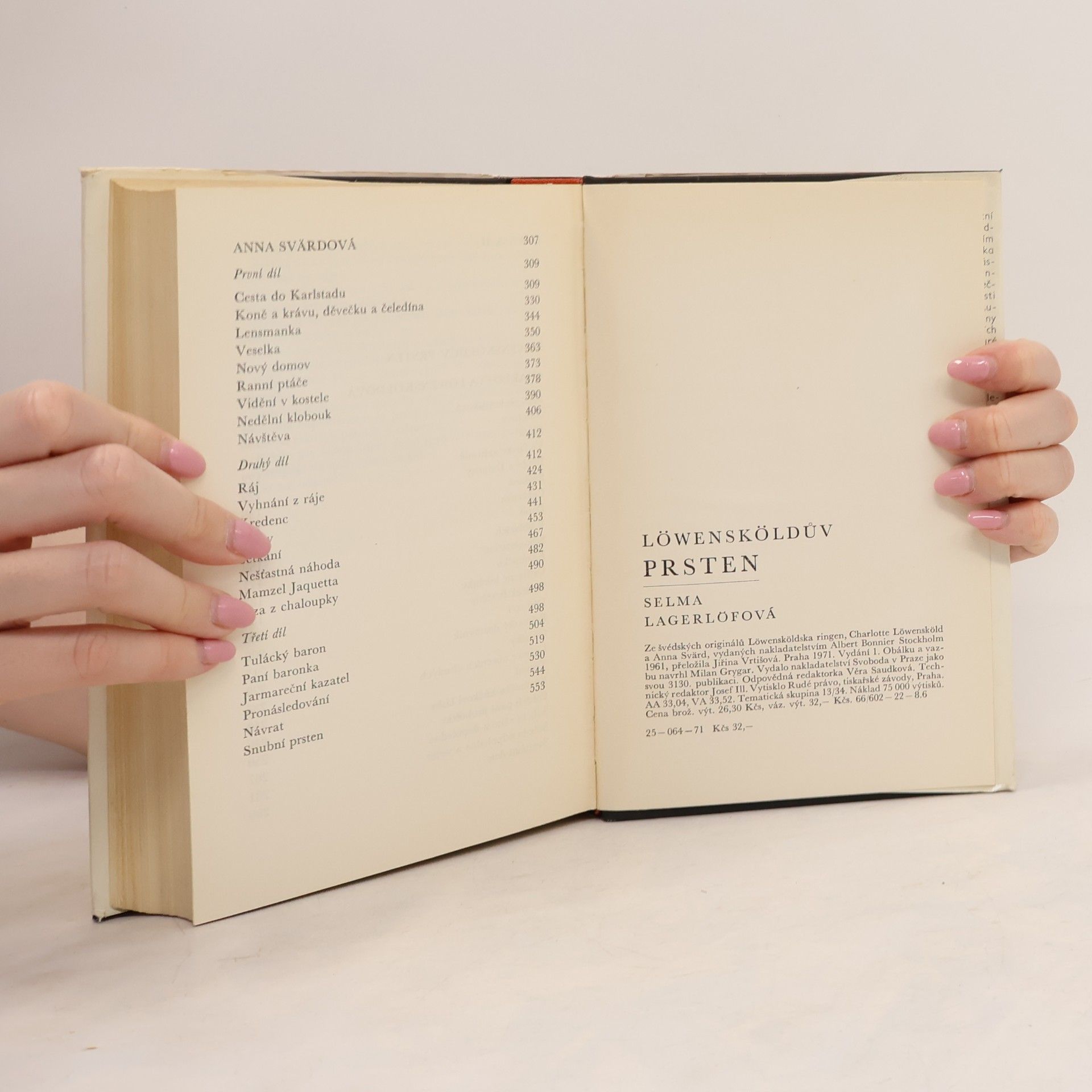 Selma Lagerlöf Löwensköldův prsten