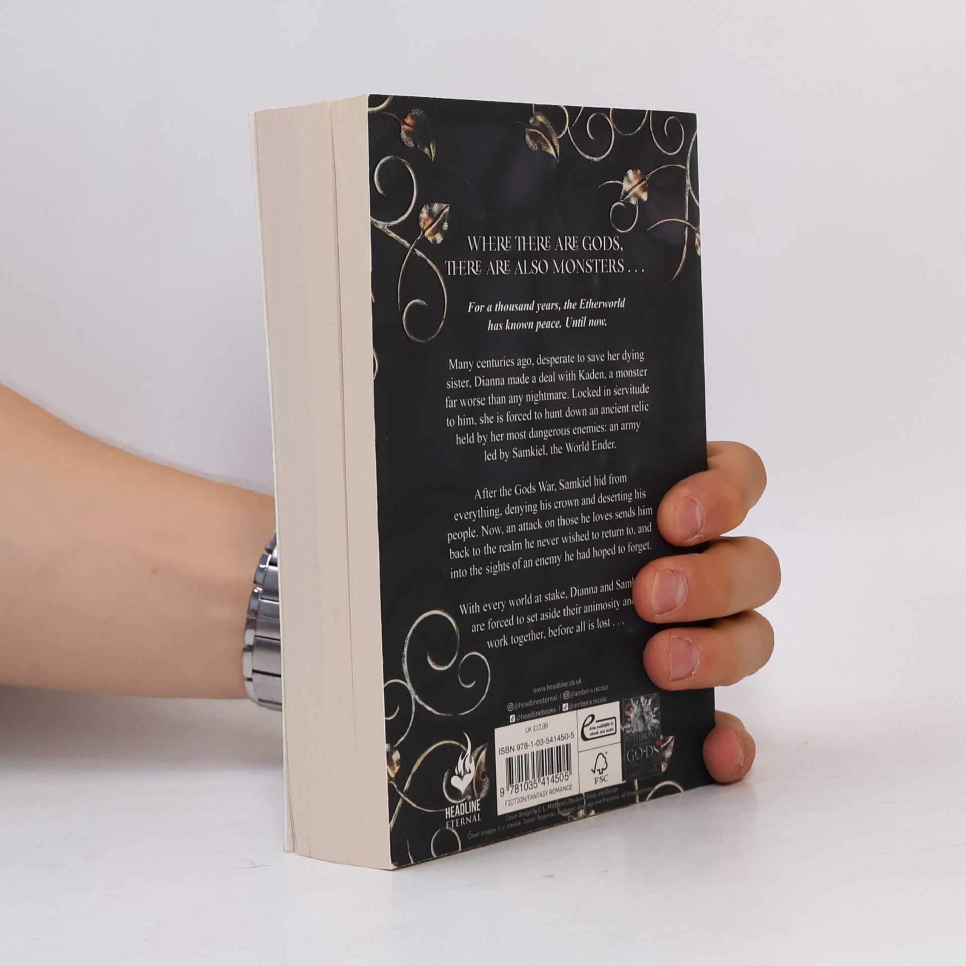 Amber V. Nicole The book of Azrael