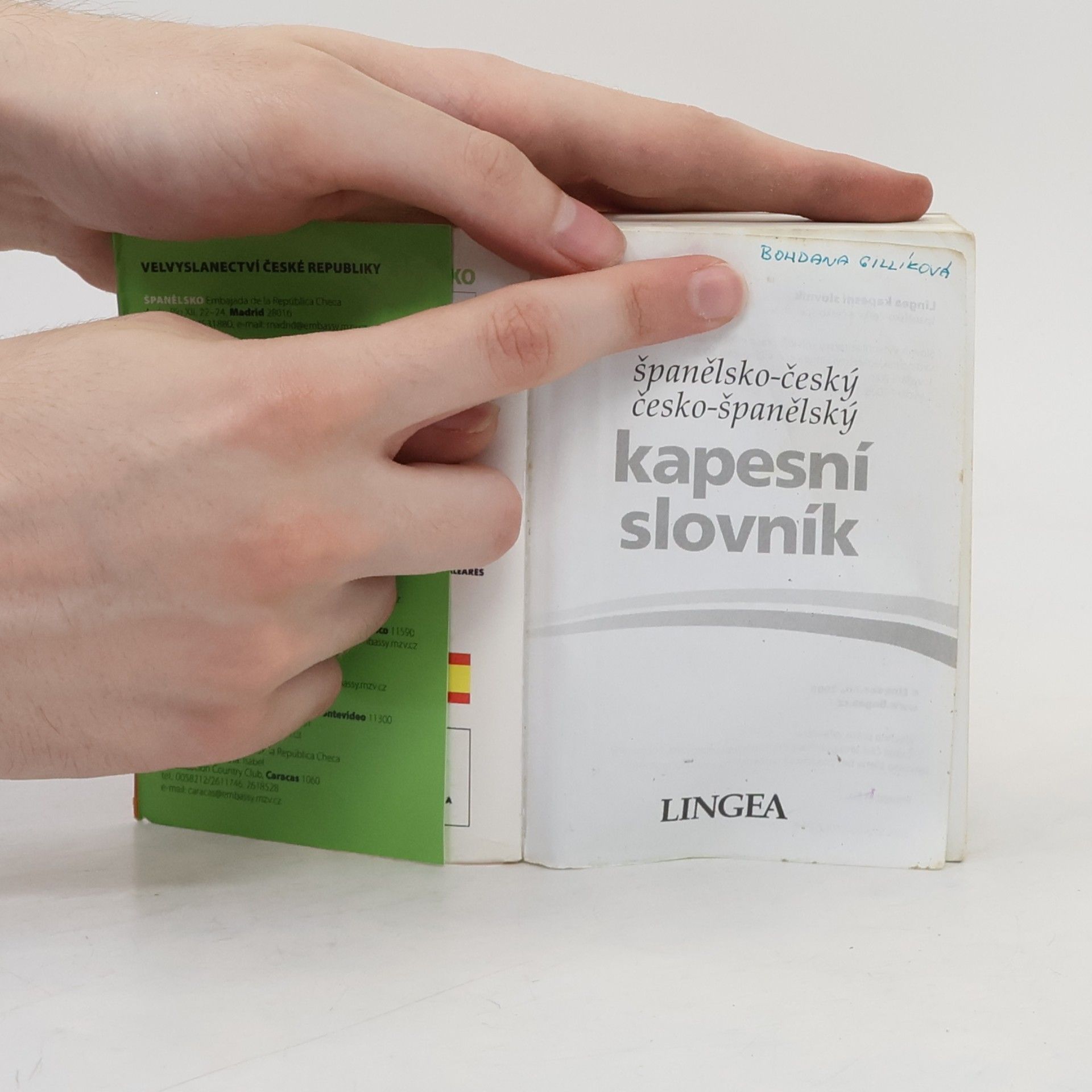 Various authors Španělsko-český, česko-španělský kapesní slovník