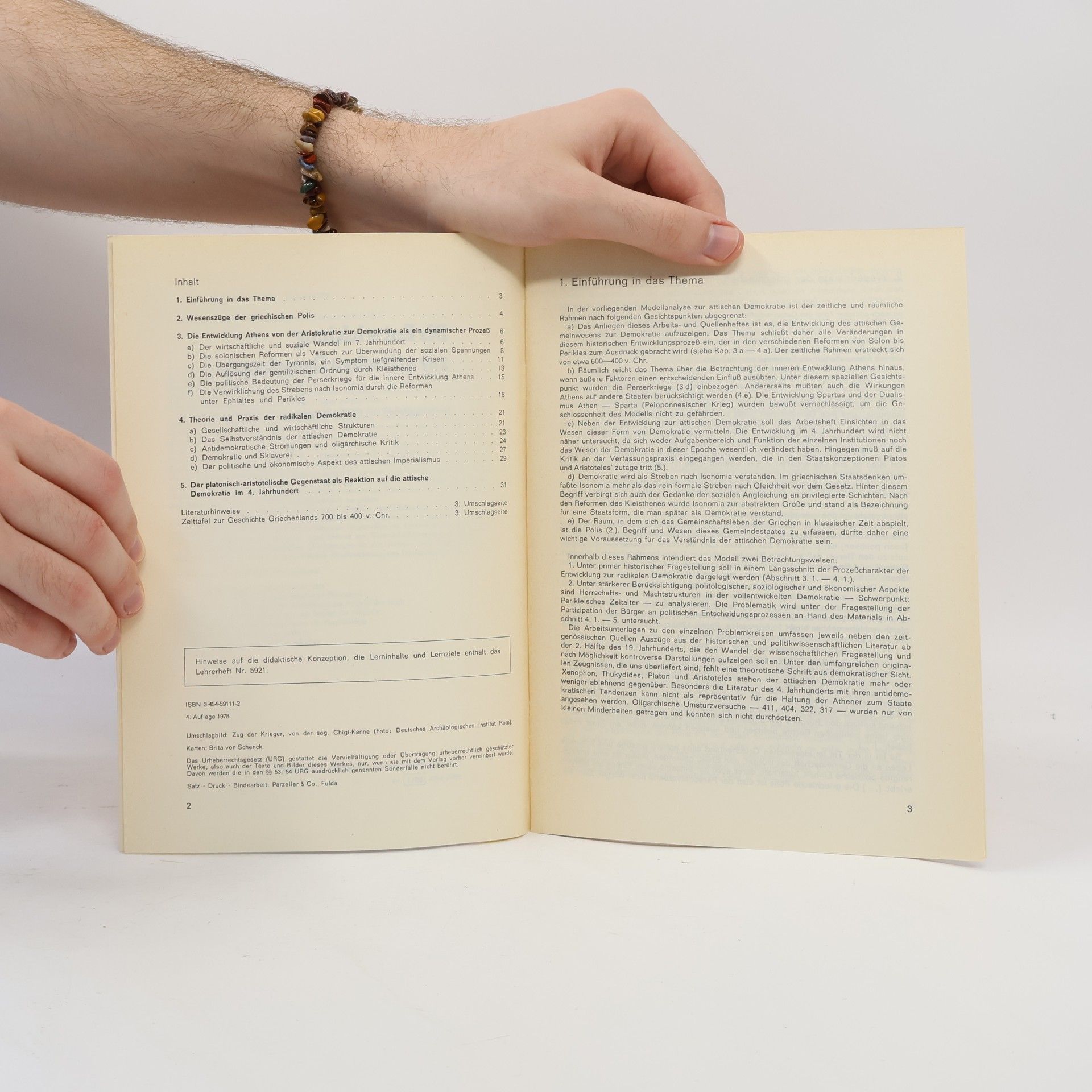 Autores varios Die Entwicklung zur attischen Demokratie