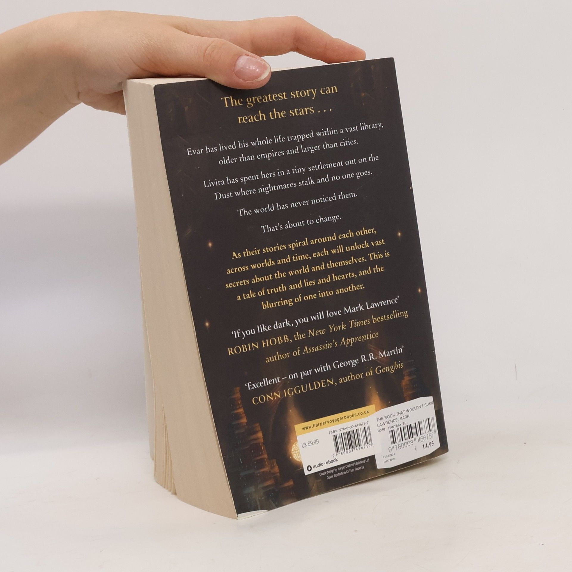 Mark Lawrence The Book That Wouldn't Burn