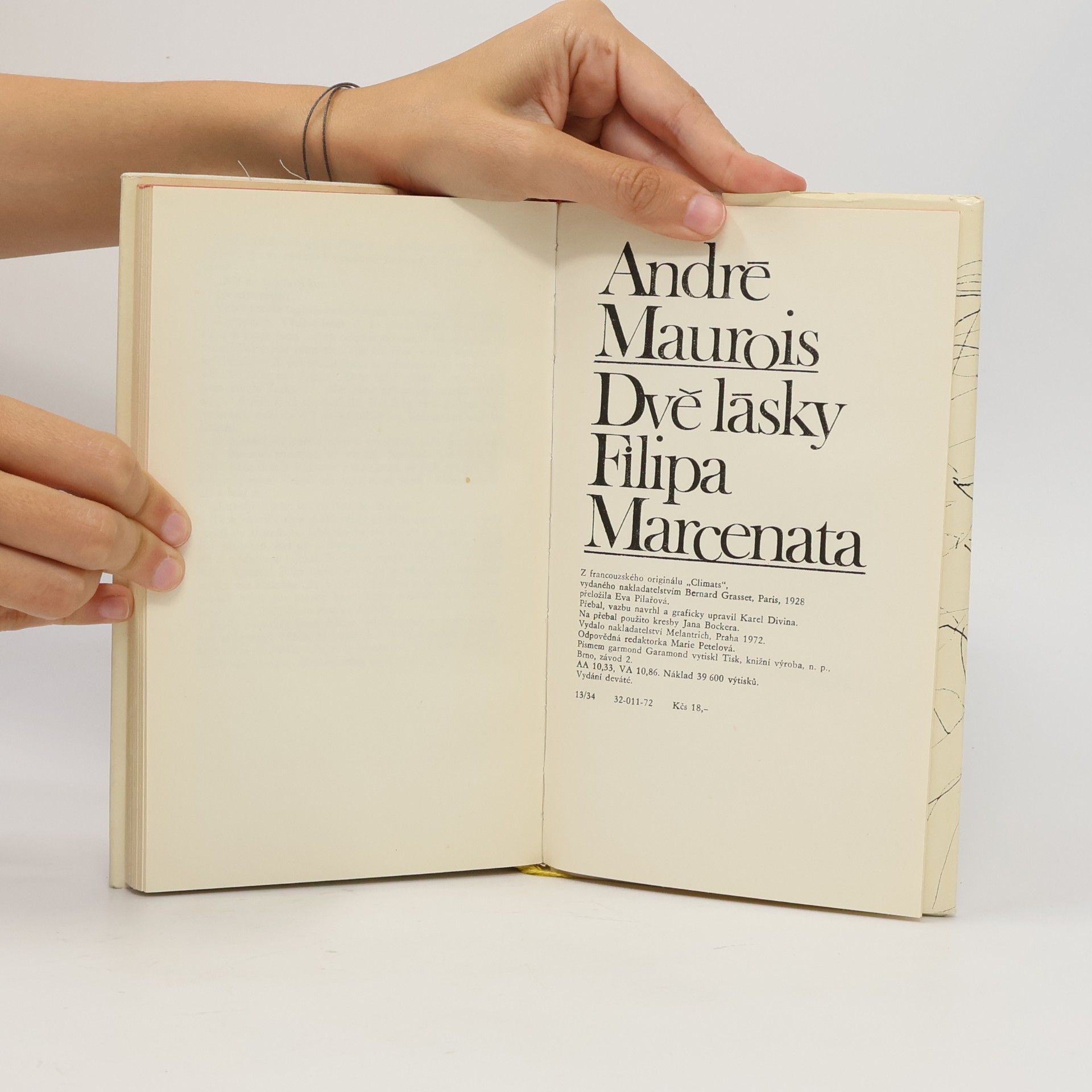 André Maurois Dvě lásky Filipa Marcenata