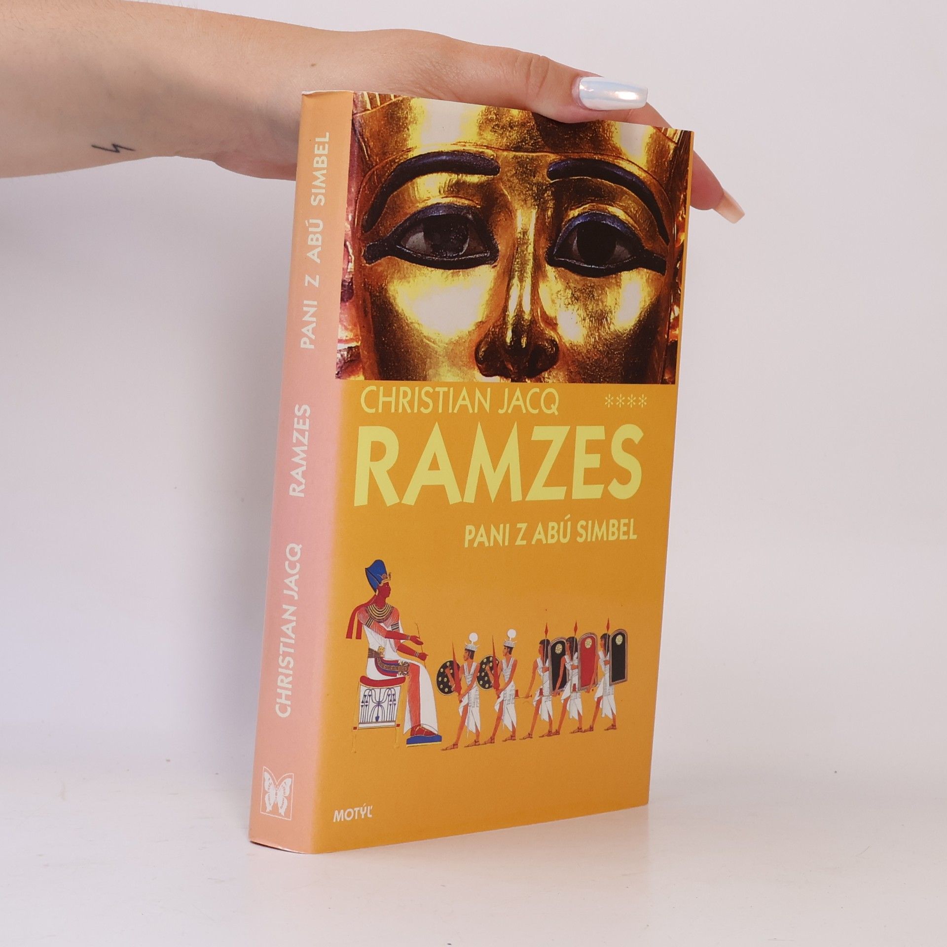 Christian Jacq Ramzes: pani z Abú Simbel