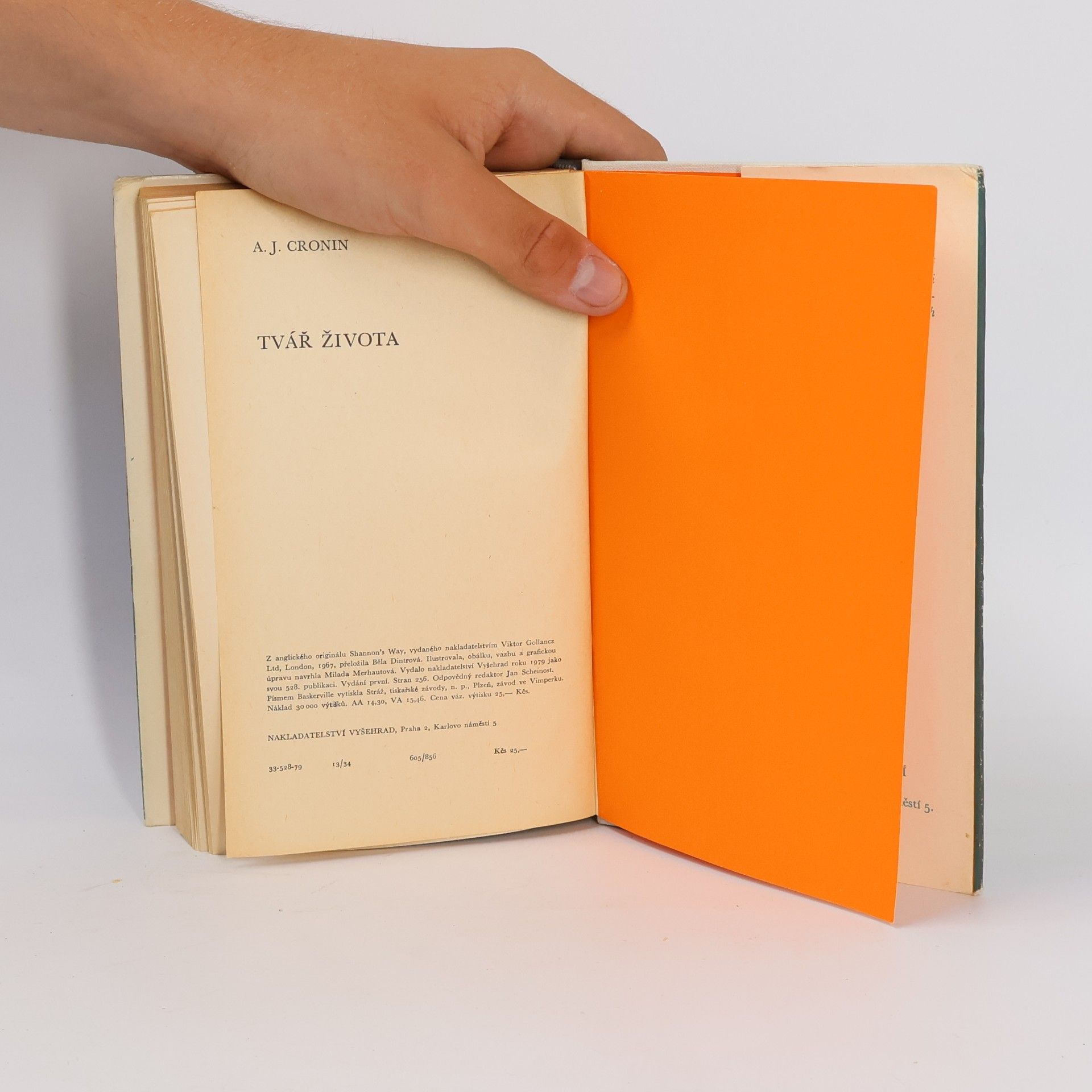 A. J. Cronin Tvář života