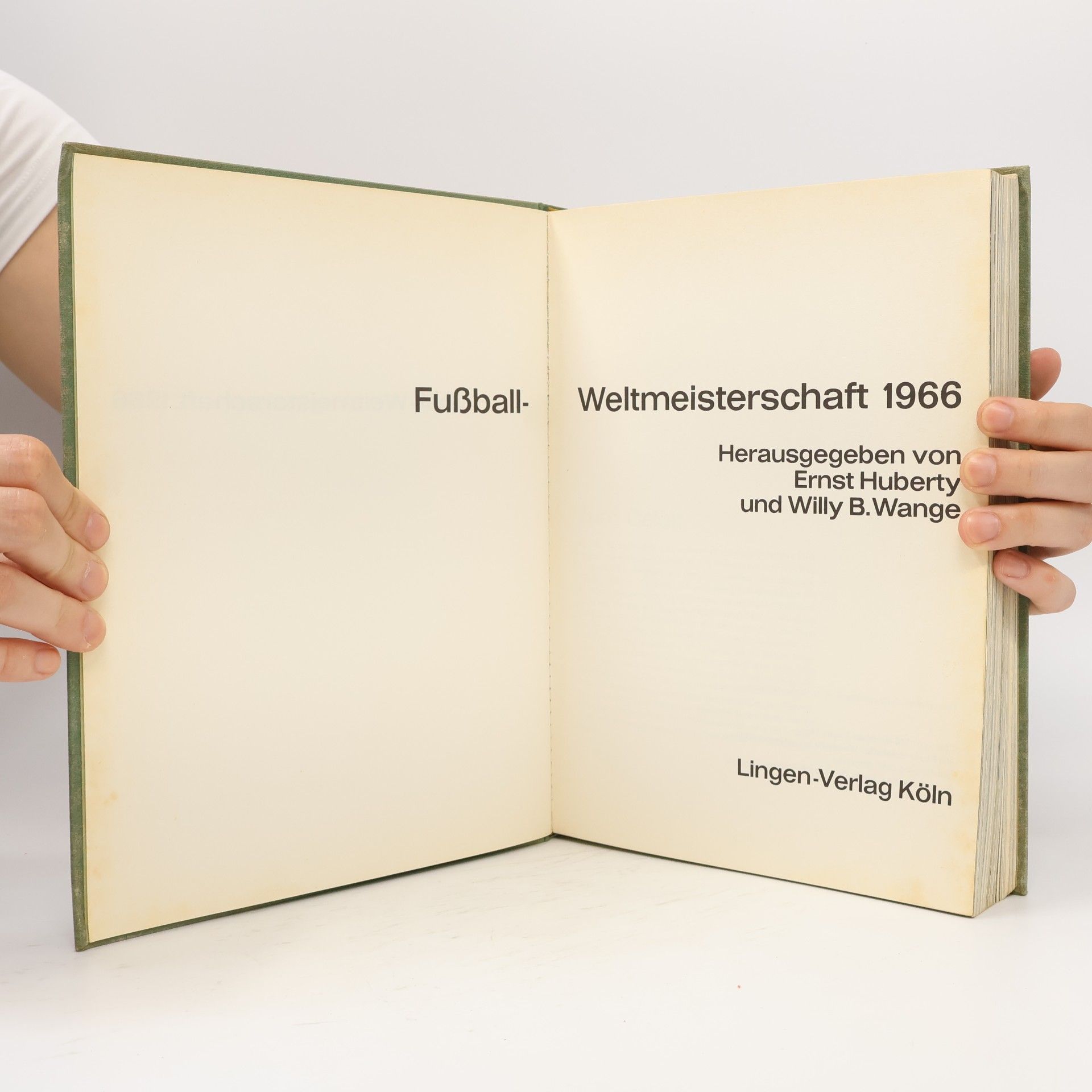 Ernst Huberty Fußball-Weltmeisterschaft 1966