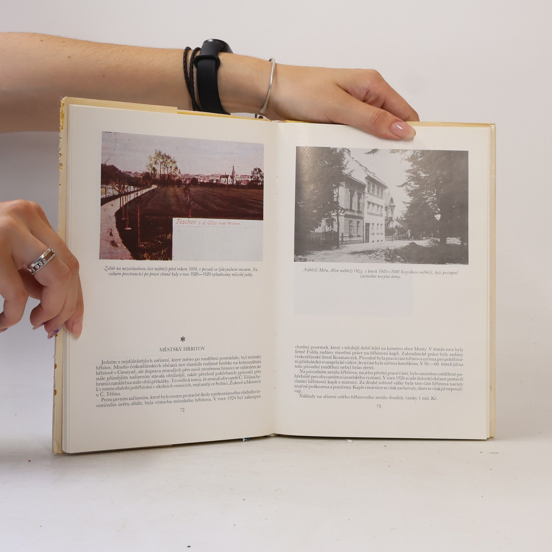Jiří Novák Český Těšín ve staré fotografii