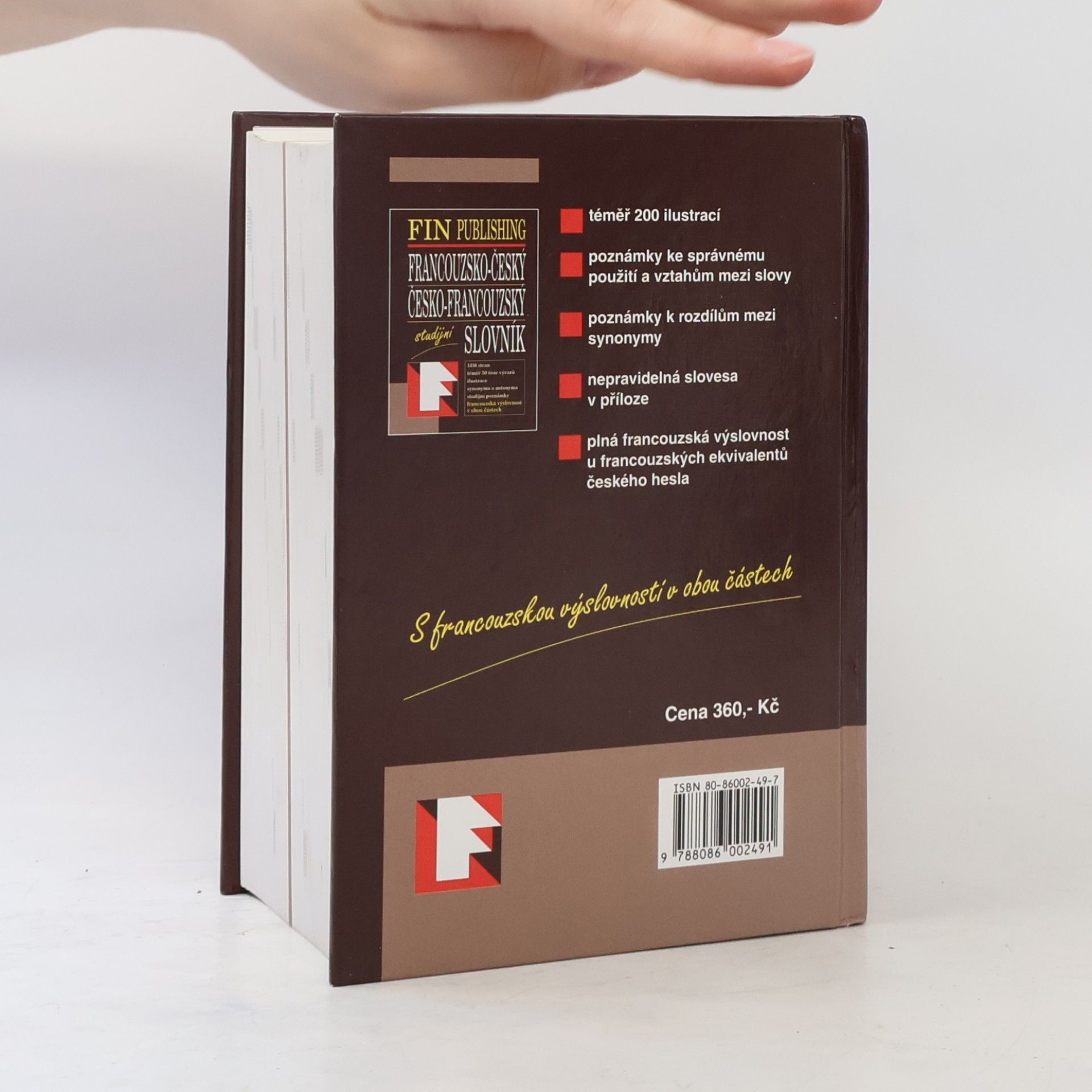 Antonín Šplíchal Francouzsko-český, česko-francouzský studijní slovník