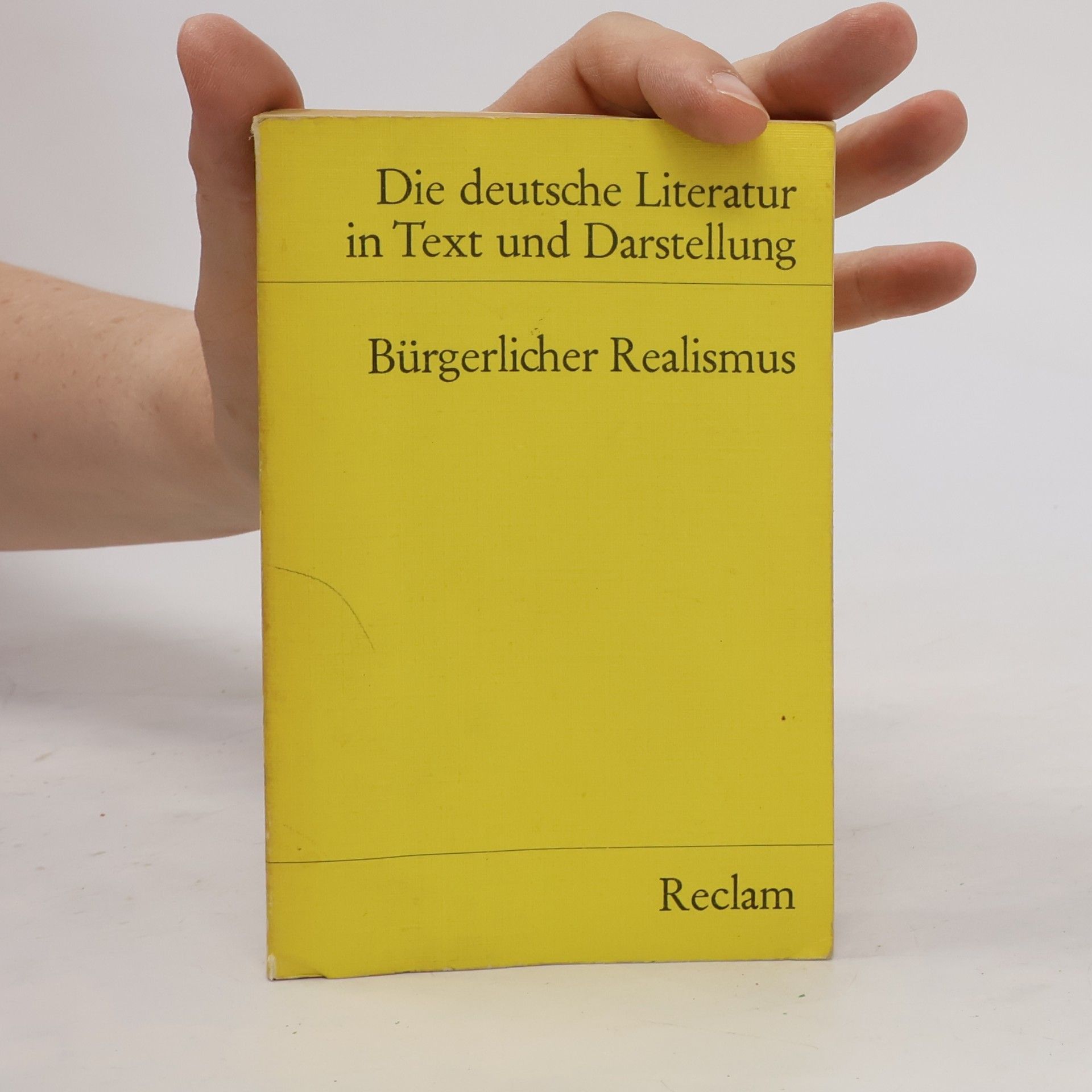 Andreas Huyssen Bürgerlicher Realismus. Die deutsche Literatur Band 111