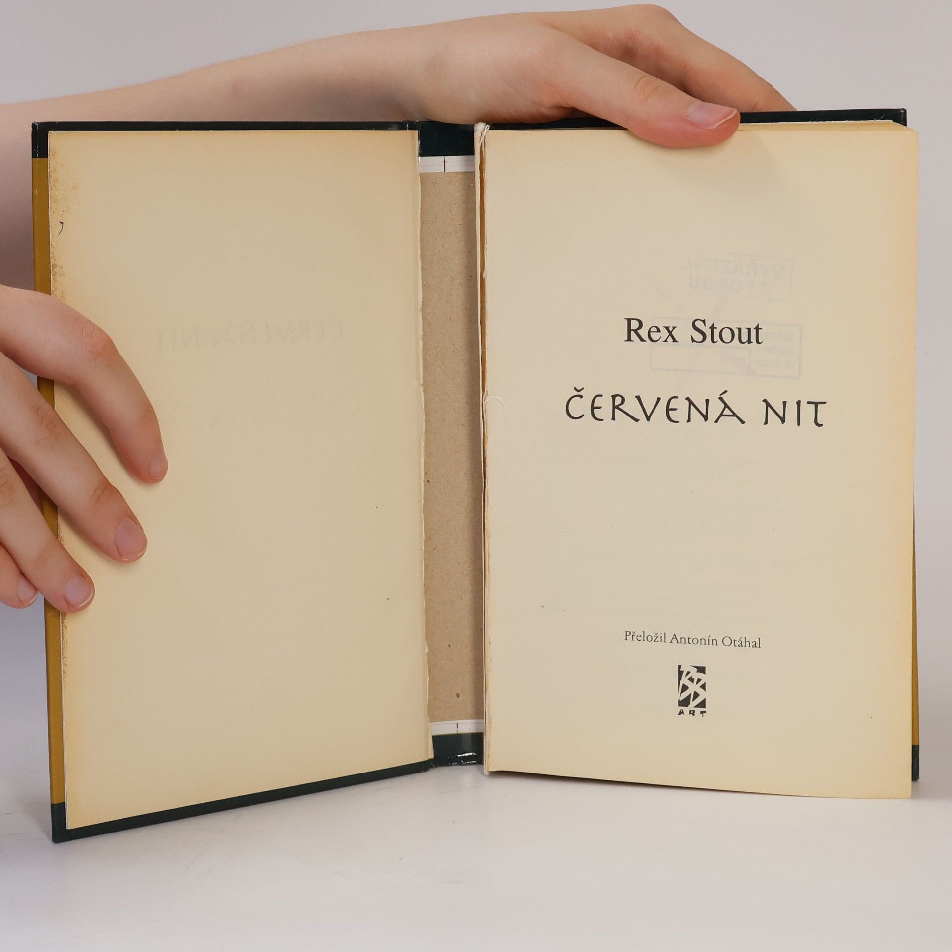 Rex Stout Červená nit