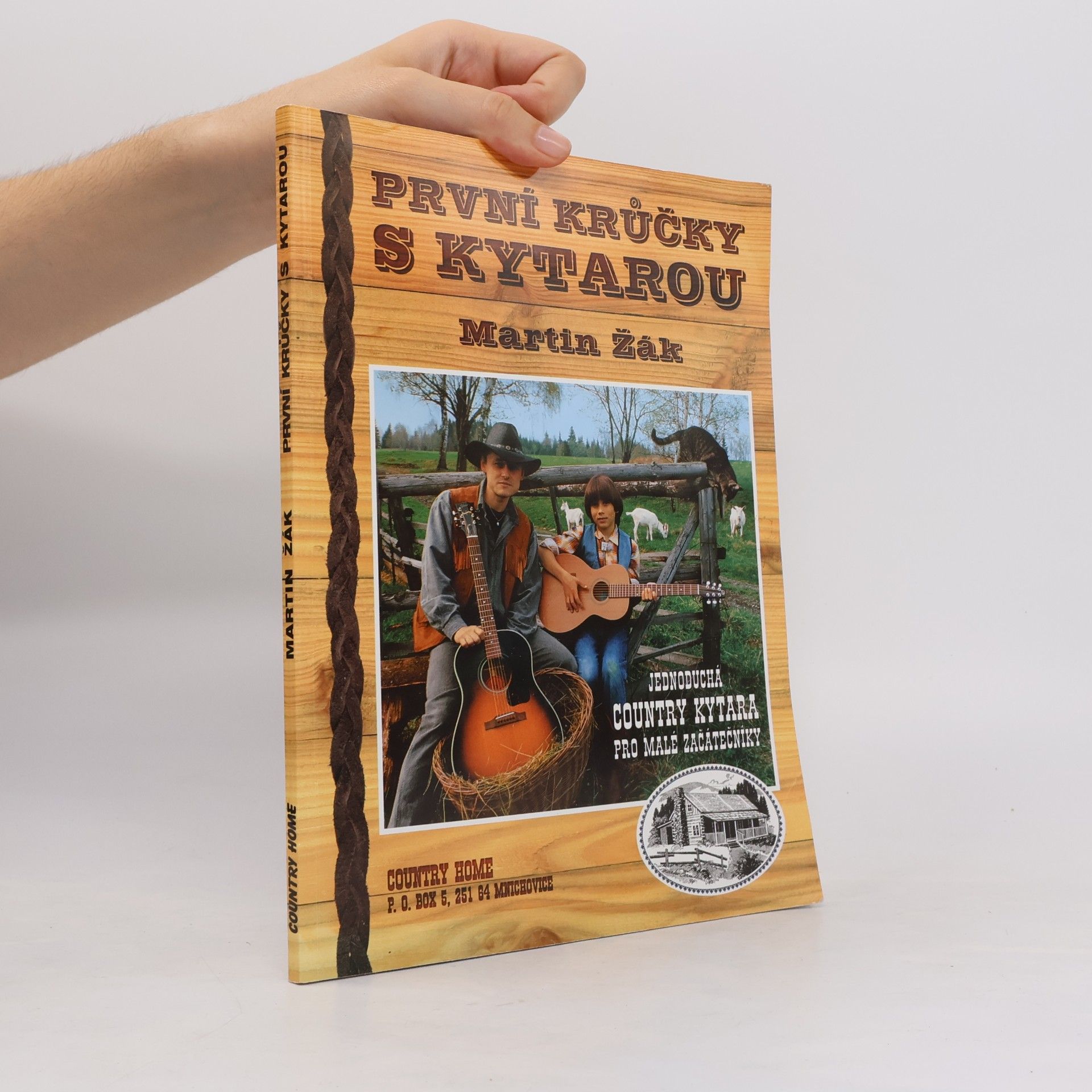 Martin Žák První krůčky s kytarou. Jednoduchá country kytara pro malé začátečníky