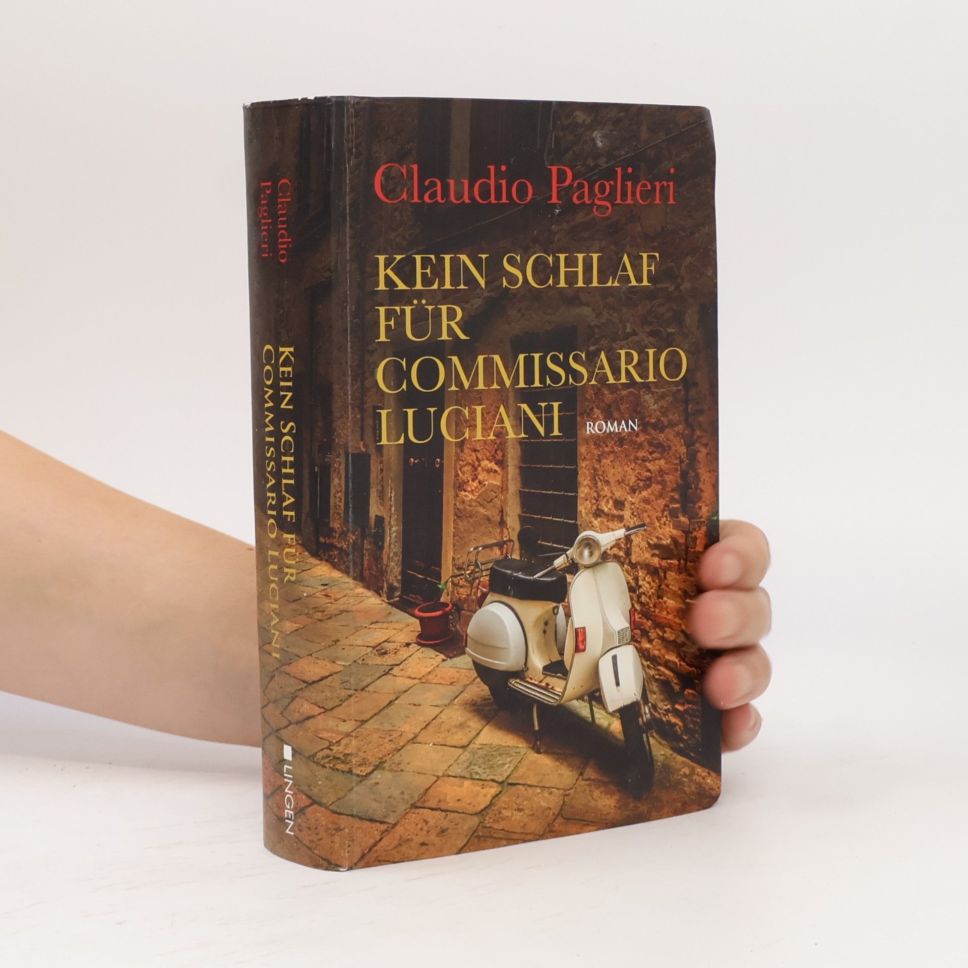 Claudio Paglieri Klein Schlaf für Commissario Luciani