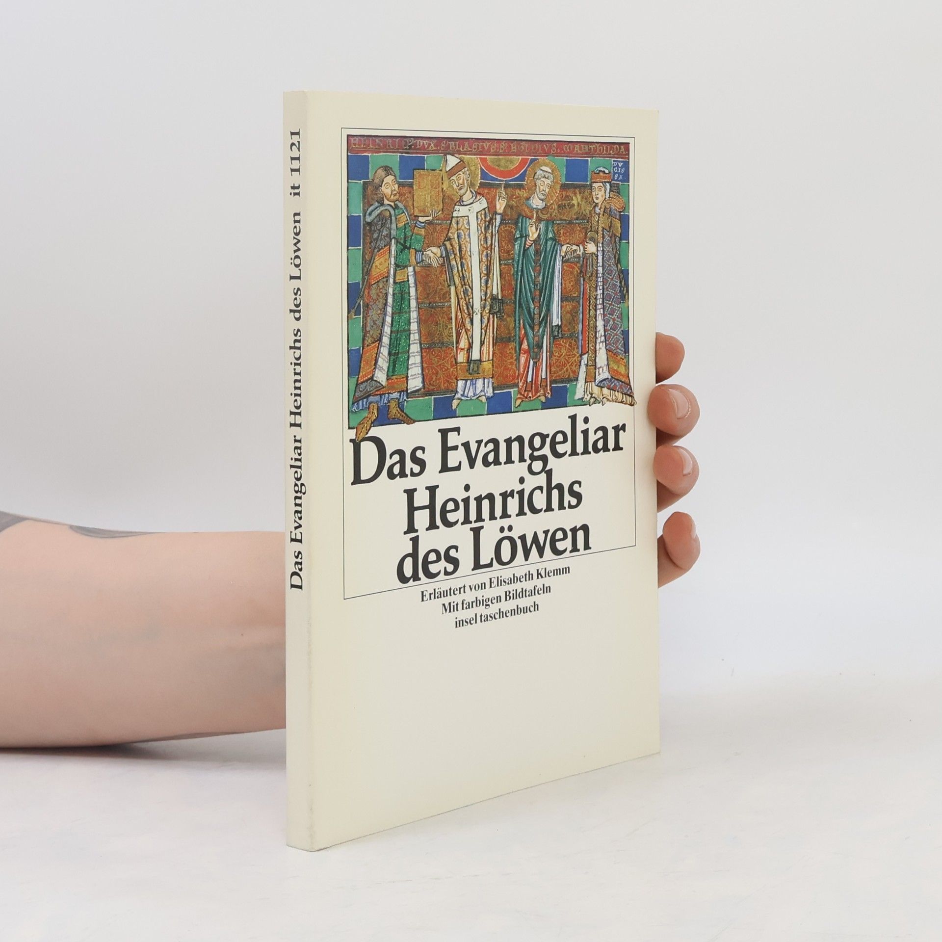 Elisabeth Klemm Das Evangeliar Heinrichs des Löwen