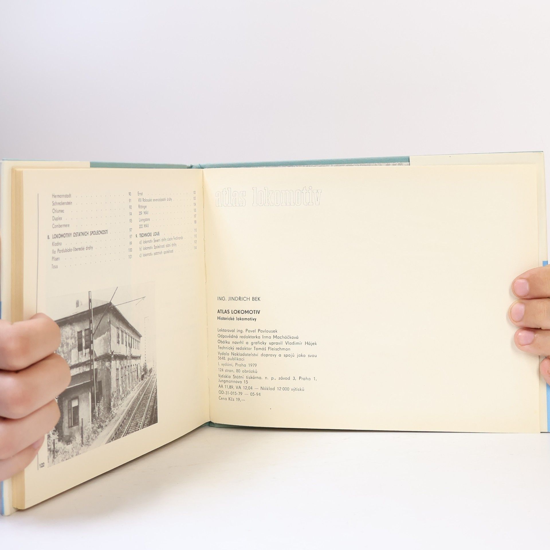 Jindřich Bek Atlas lokomotiv. Historické lokomotivy