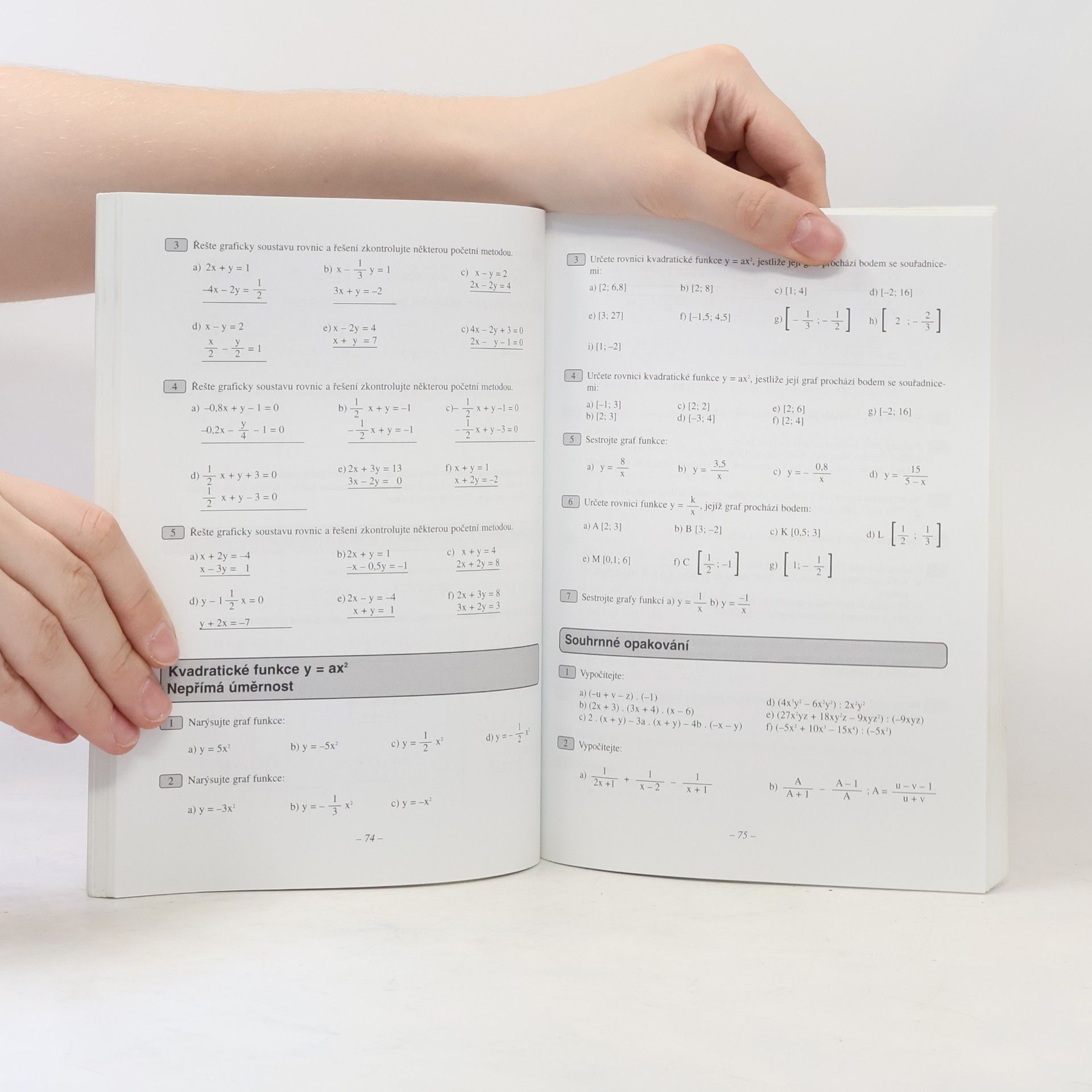 Emílie Ženatá Sbírka úloh z matematiky pro 9. ročník