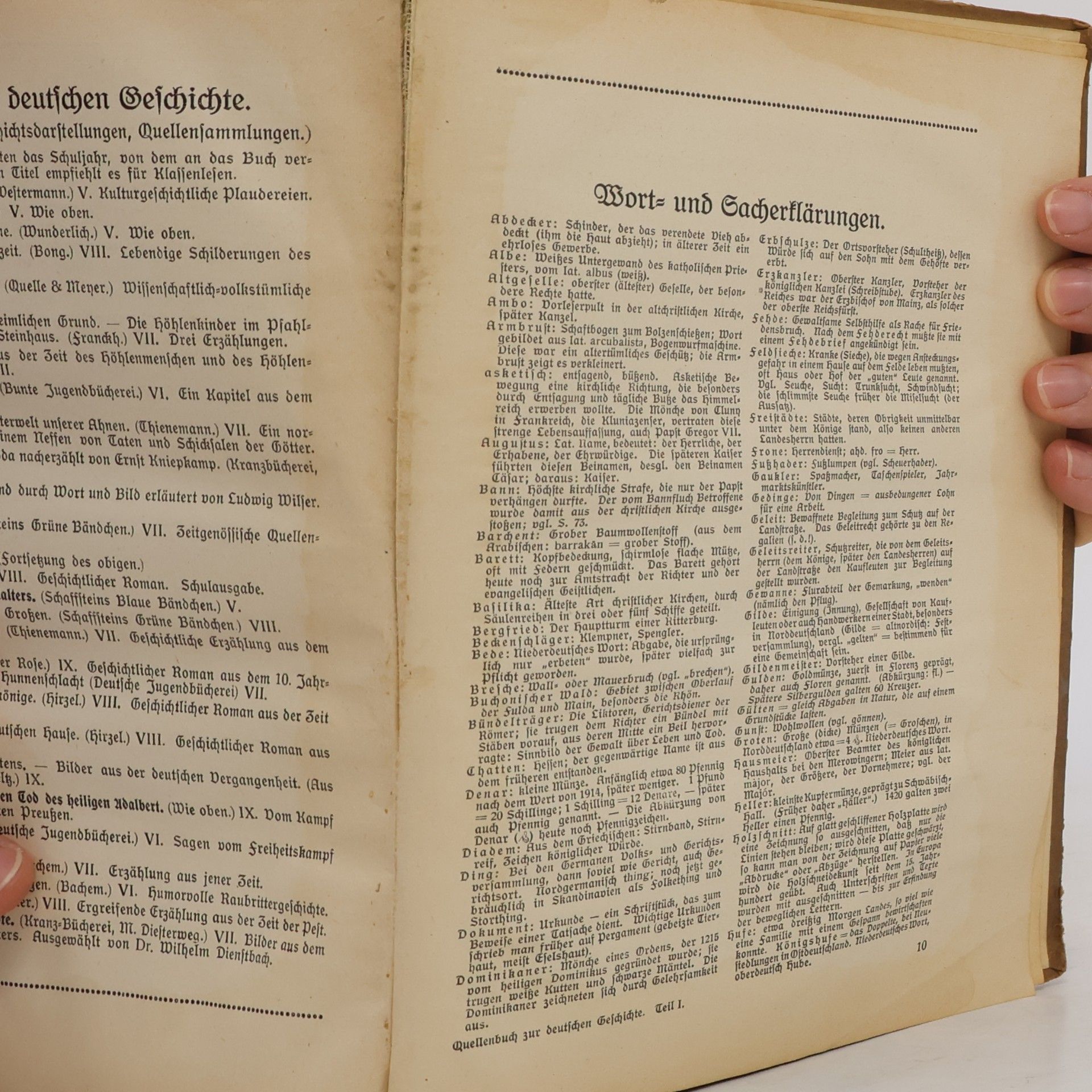 Kolektiv autorů Quellenbuch zur deutschen Geschichte 1