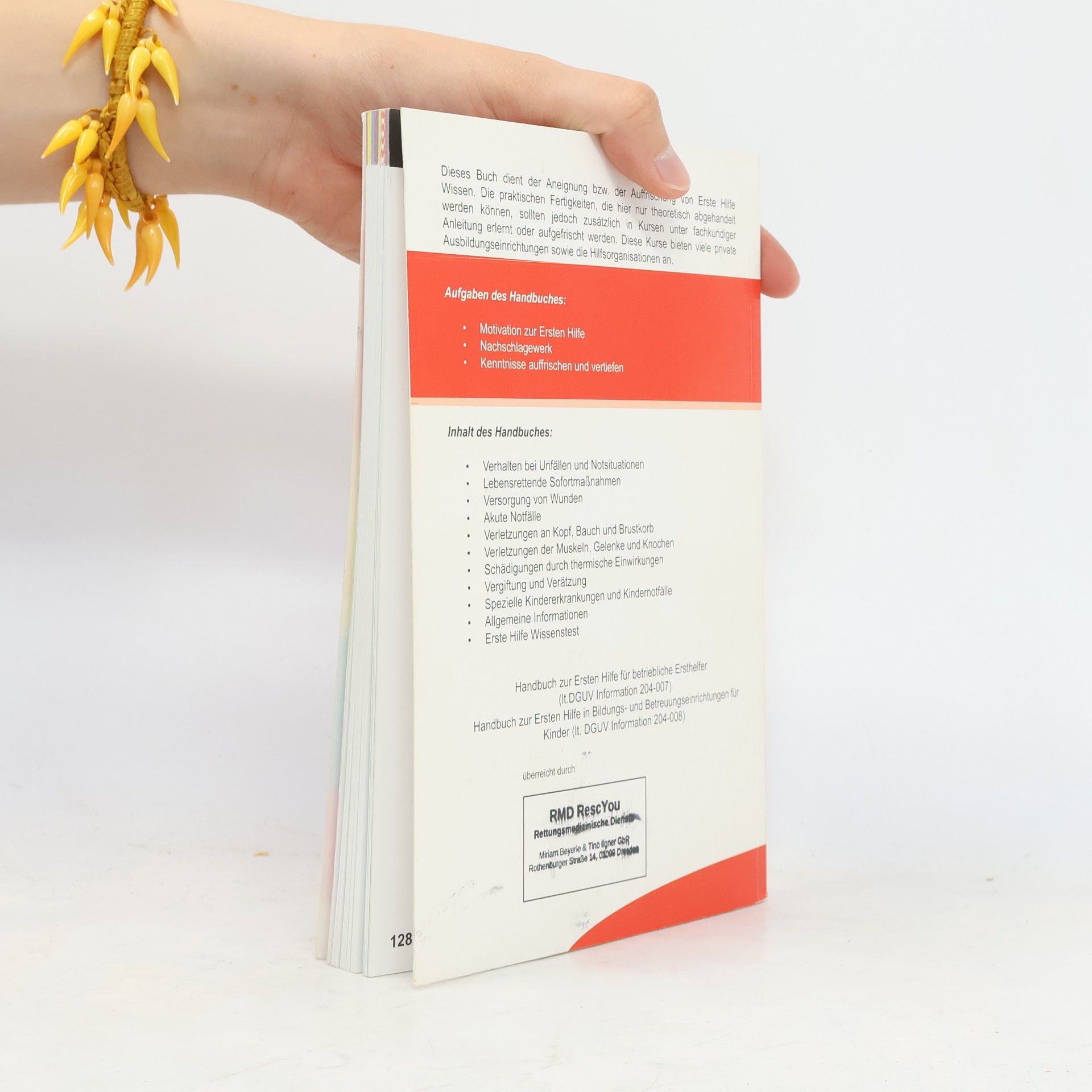 Daniel Meixner Erste Hilfe Handbuch