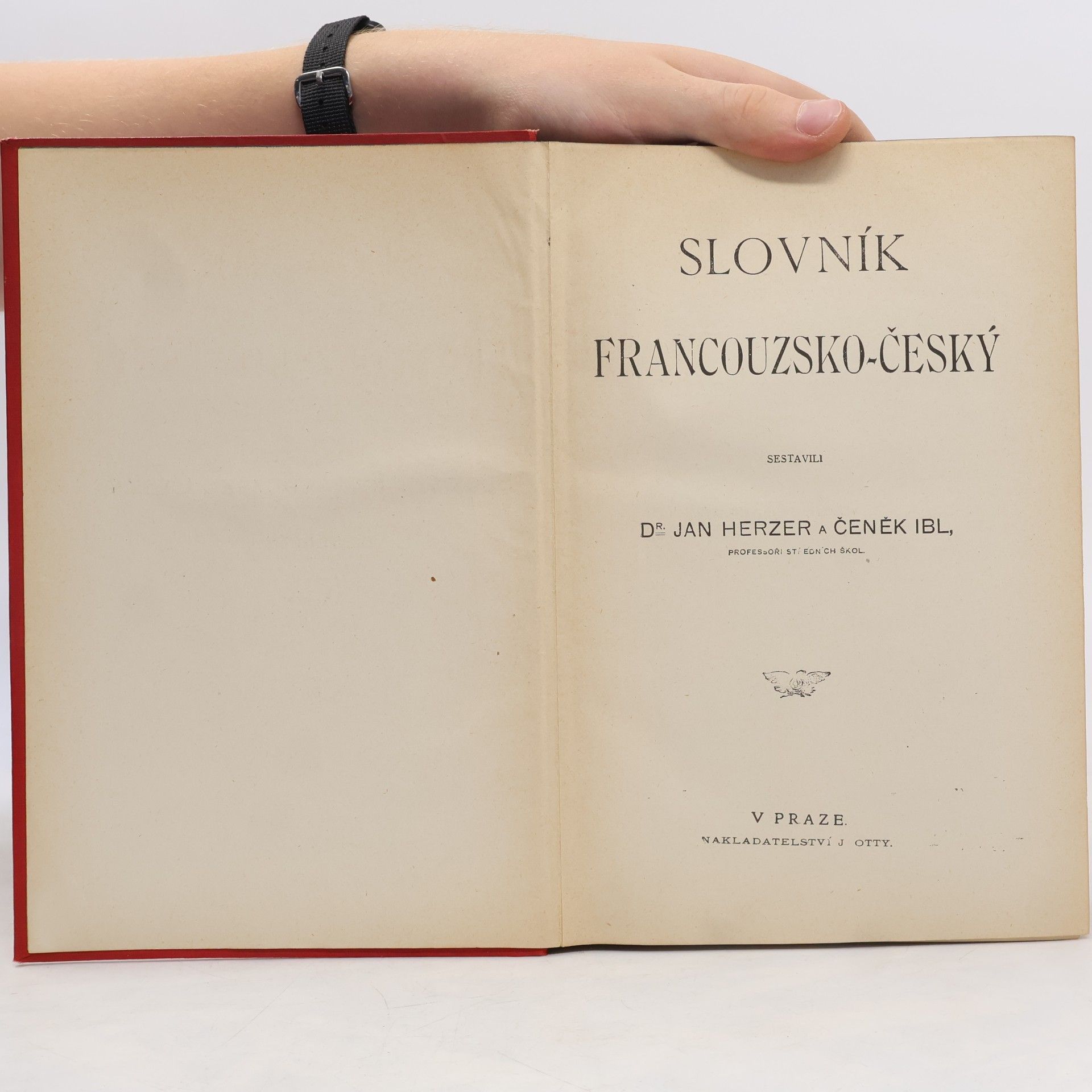 Jan Herzer Ottovy velké slovníky. Slovník francouzsko-Český