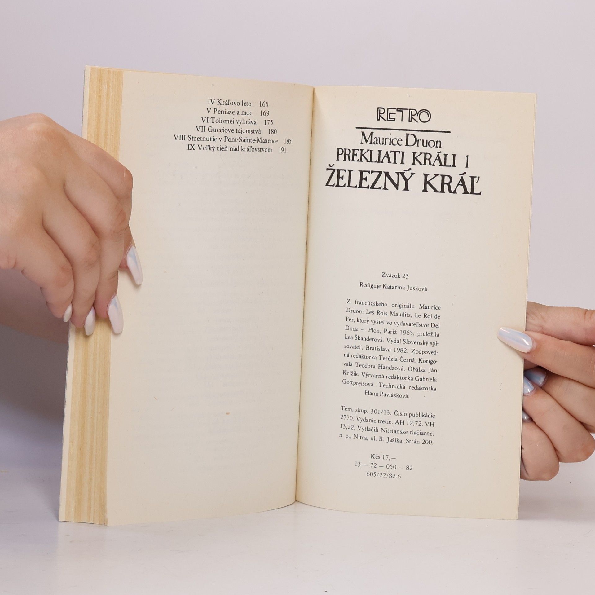 Maurice Druon Prekliati králi 1. Železný kráľ