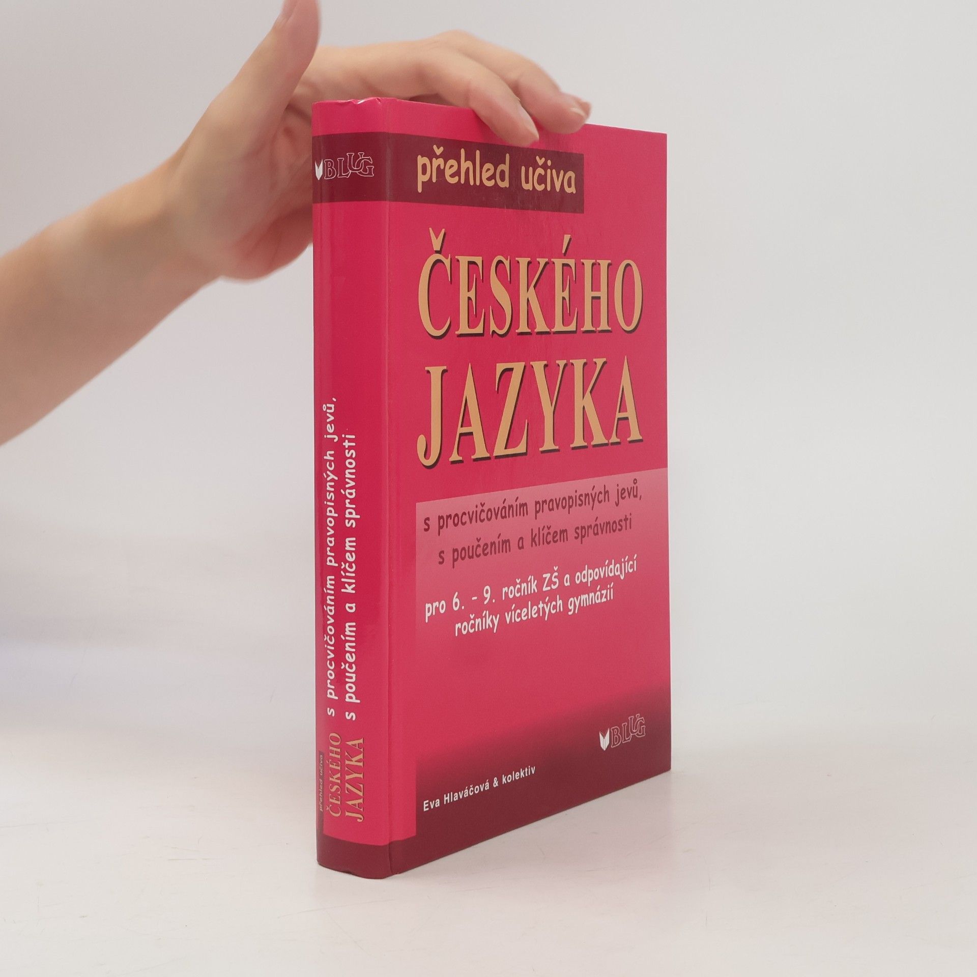 Kolektiv autorů Přehled učiva českého jazyka s procvičováním pravopisných jevů, s poučením a klíčem správnosti
