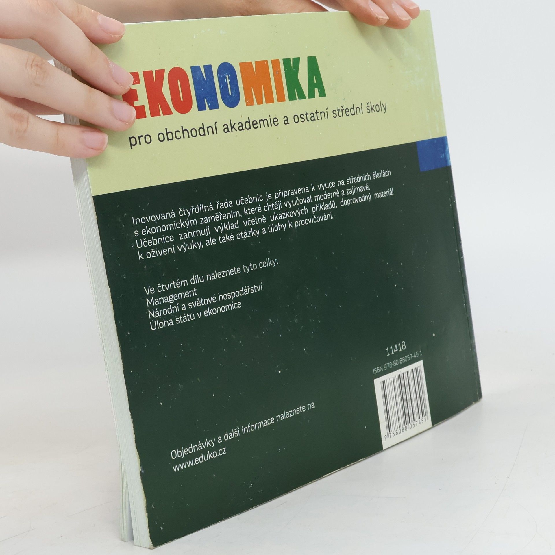 Petr Klínský Ekonomika pro ekonomicky zaměřené obory středních škol 4