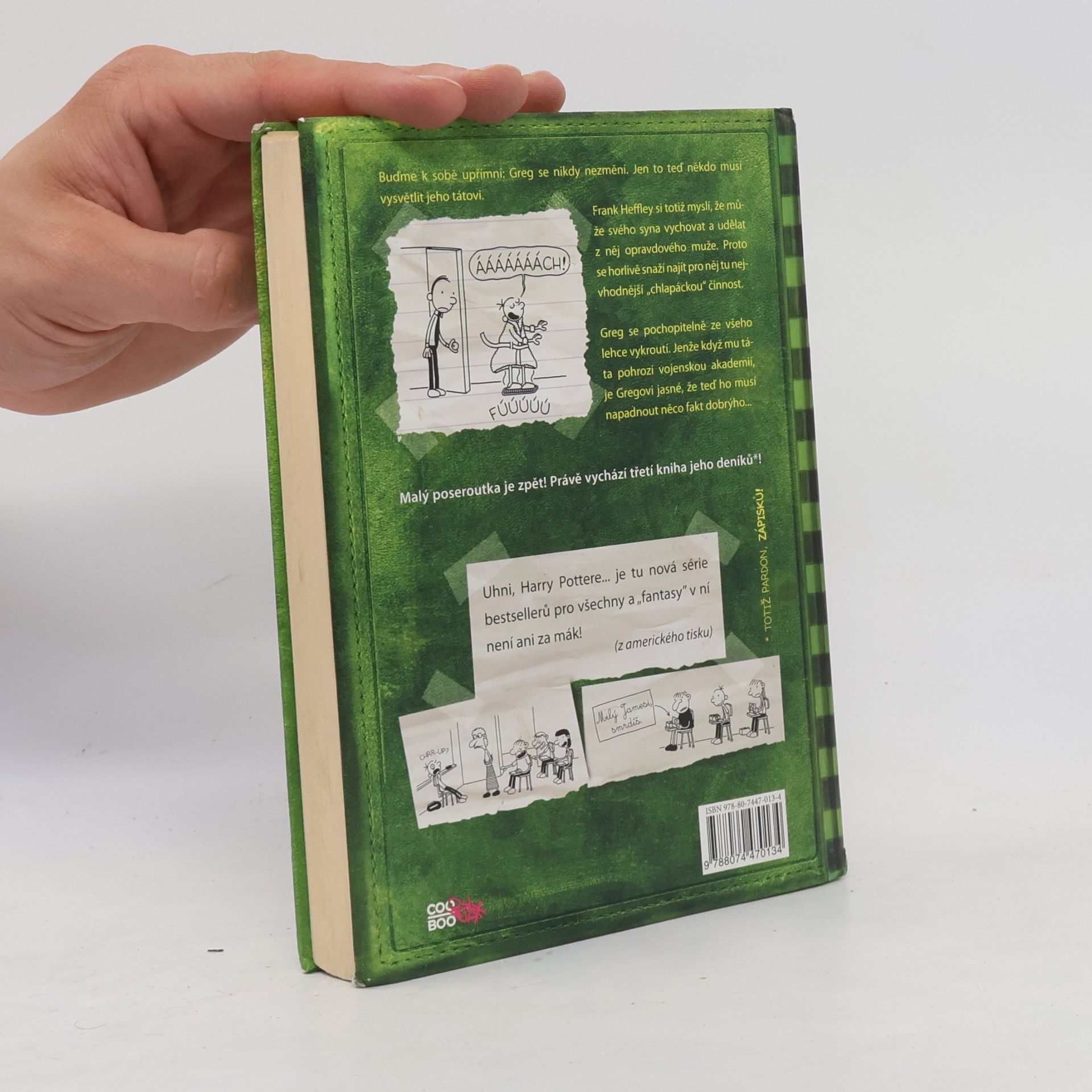 Jeff Kinney Deník malého poseroutky 3. Poslední kapka