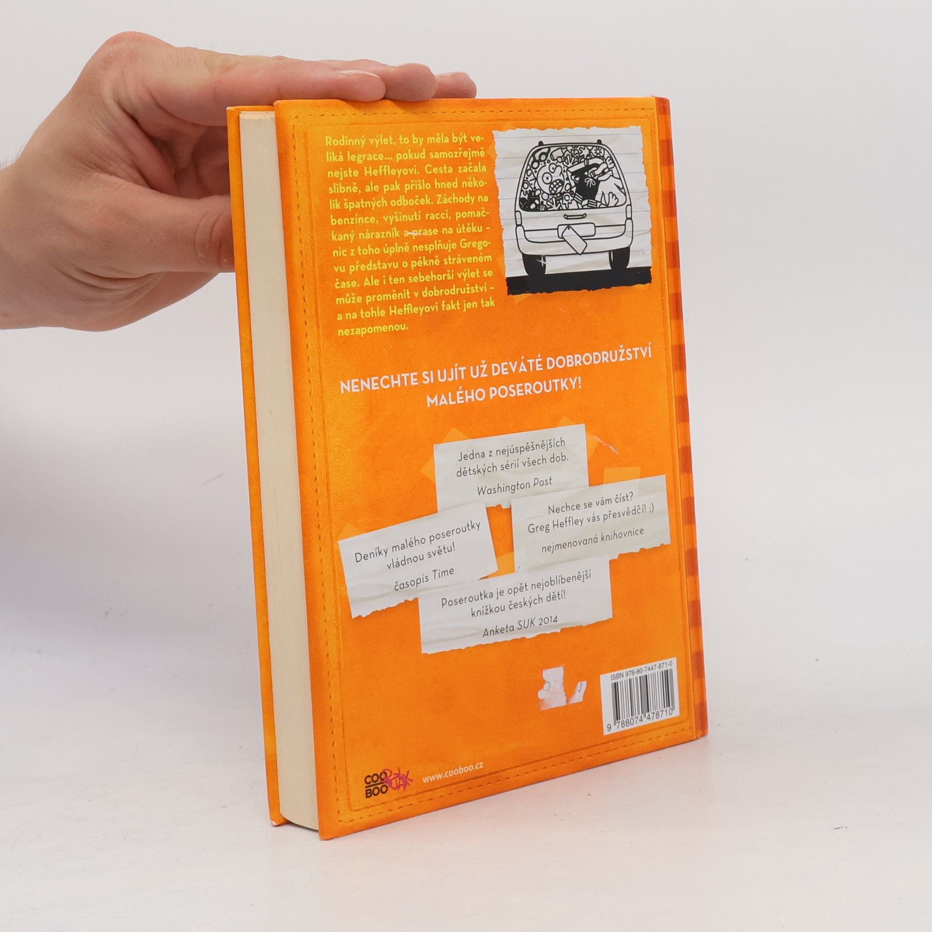 Jeff Kinney Deník malého poseroutky 9. Výlet za všechny peníze