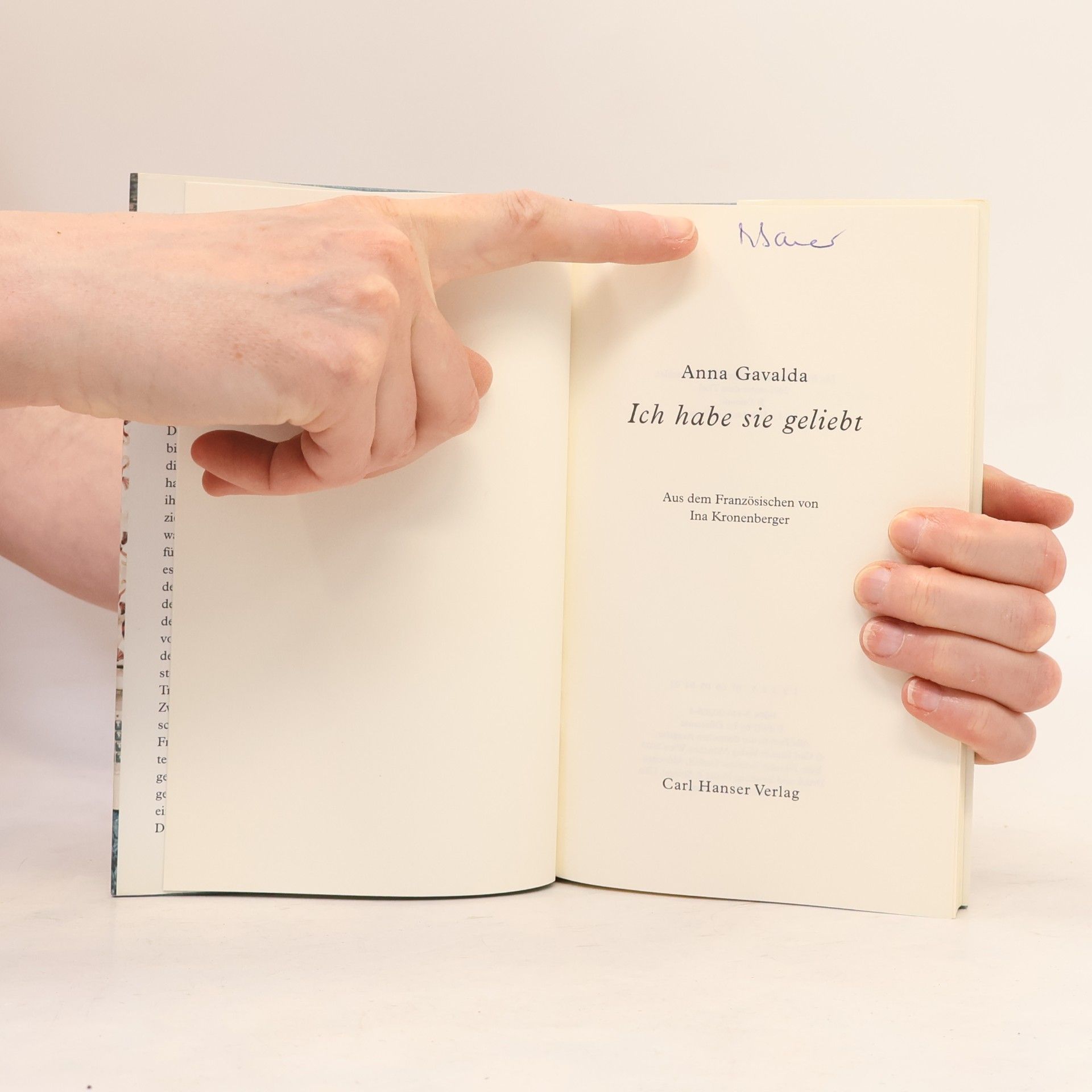 Anna Gavalda Ich habe sie geliebt