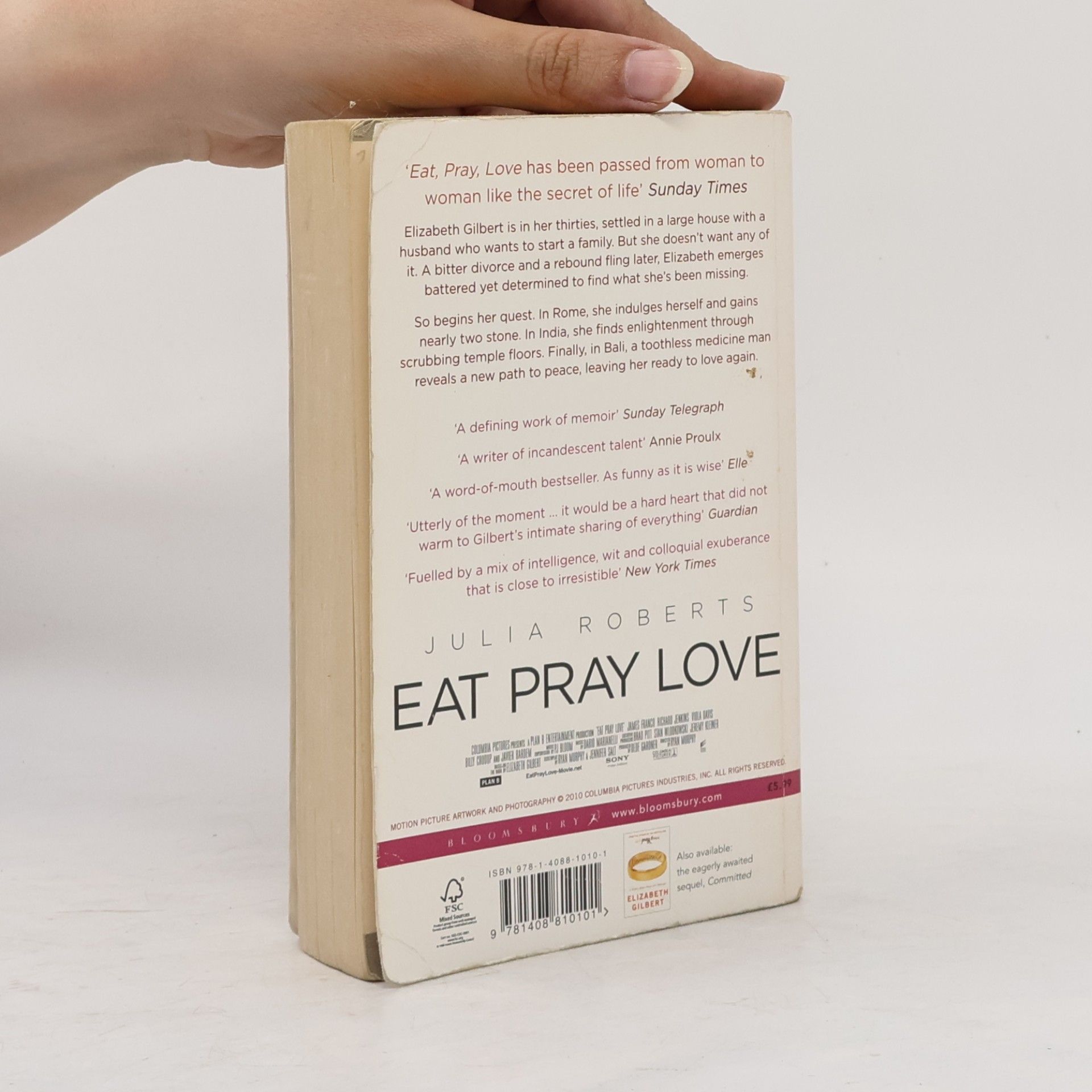 Elizabeth Gilbert Eat Pray Love