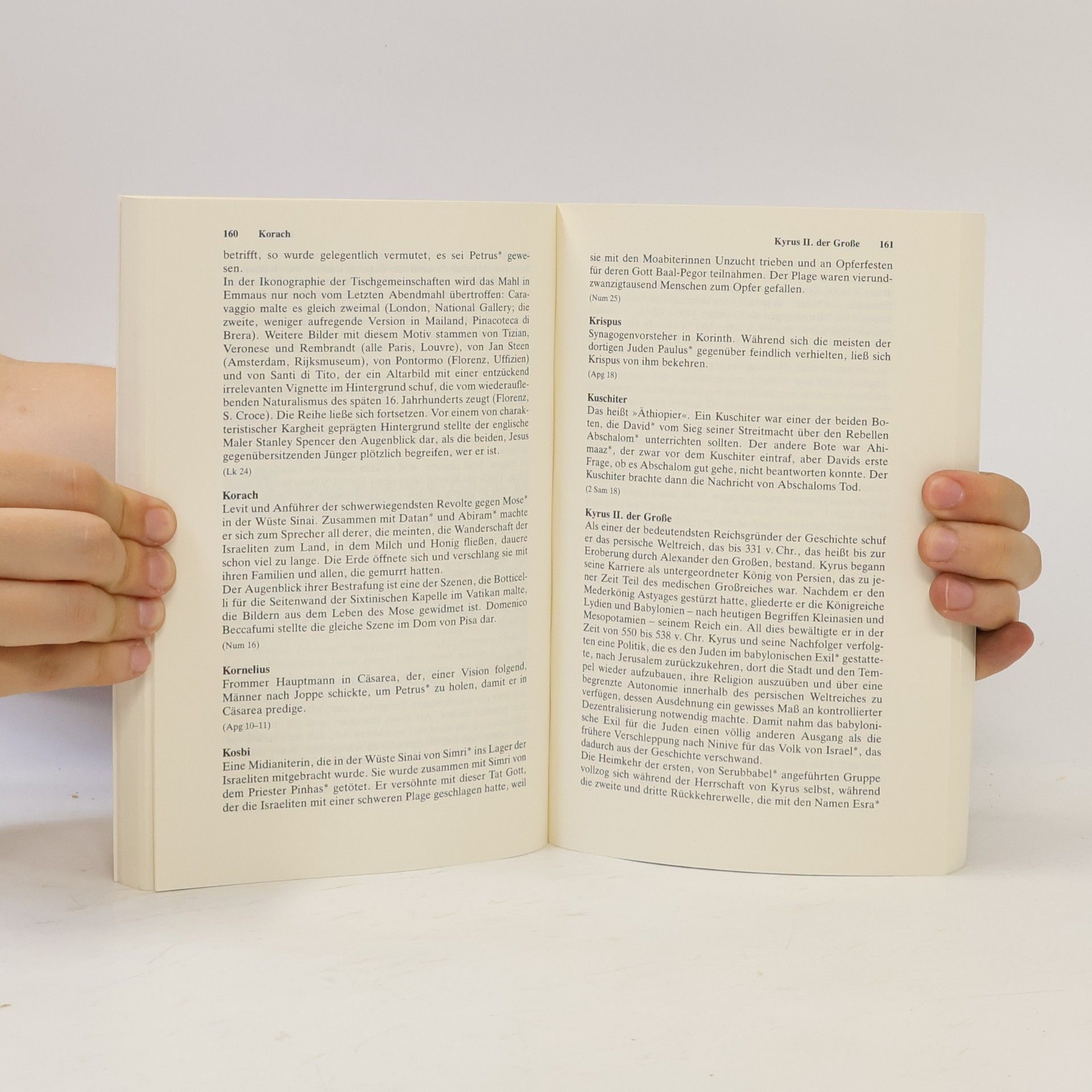 Peter Calvocoressi Who's who in der Bibel