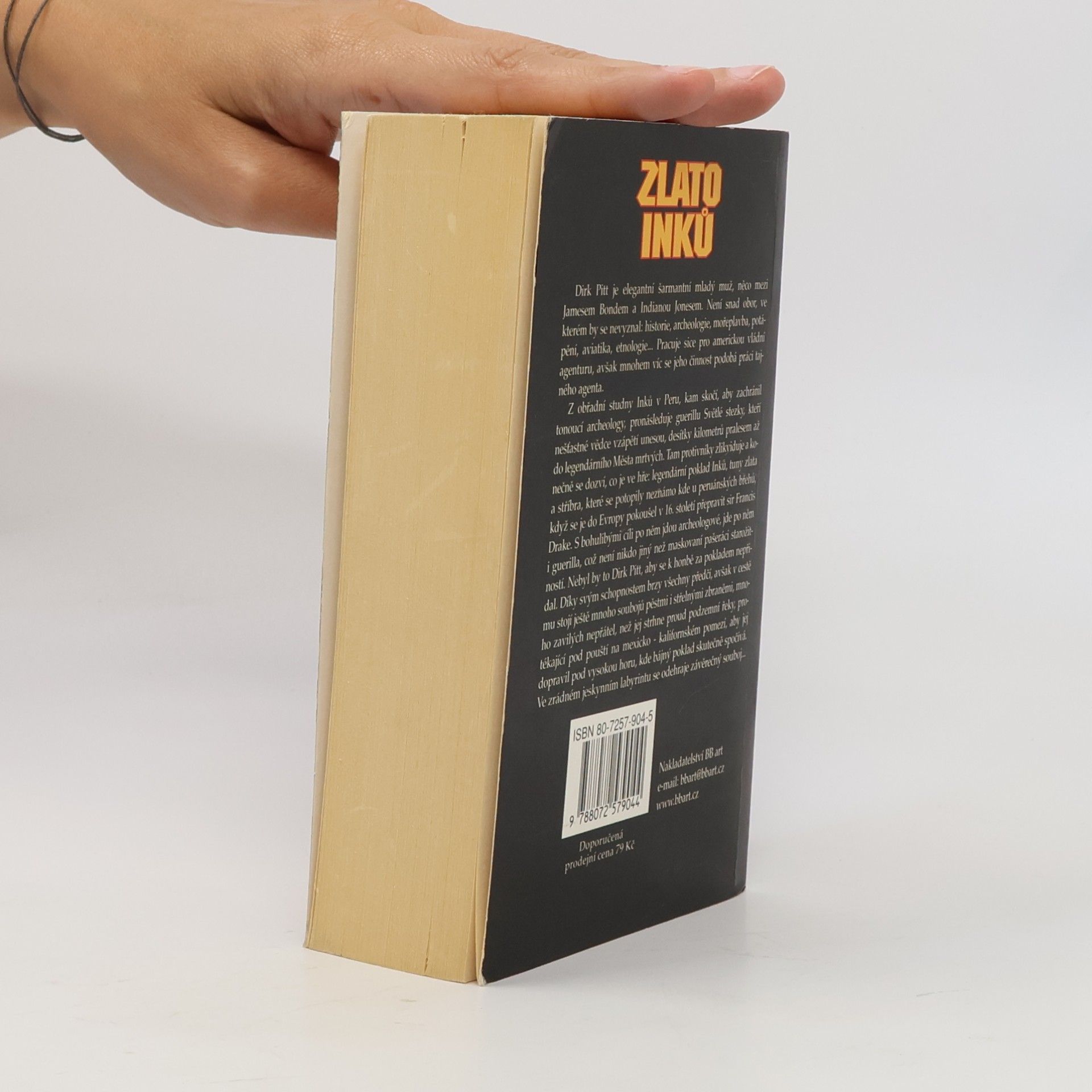 Clive Cussler Zlato Inků. Dobrodružství Dirka Pitta