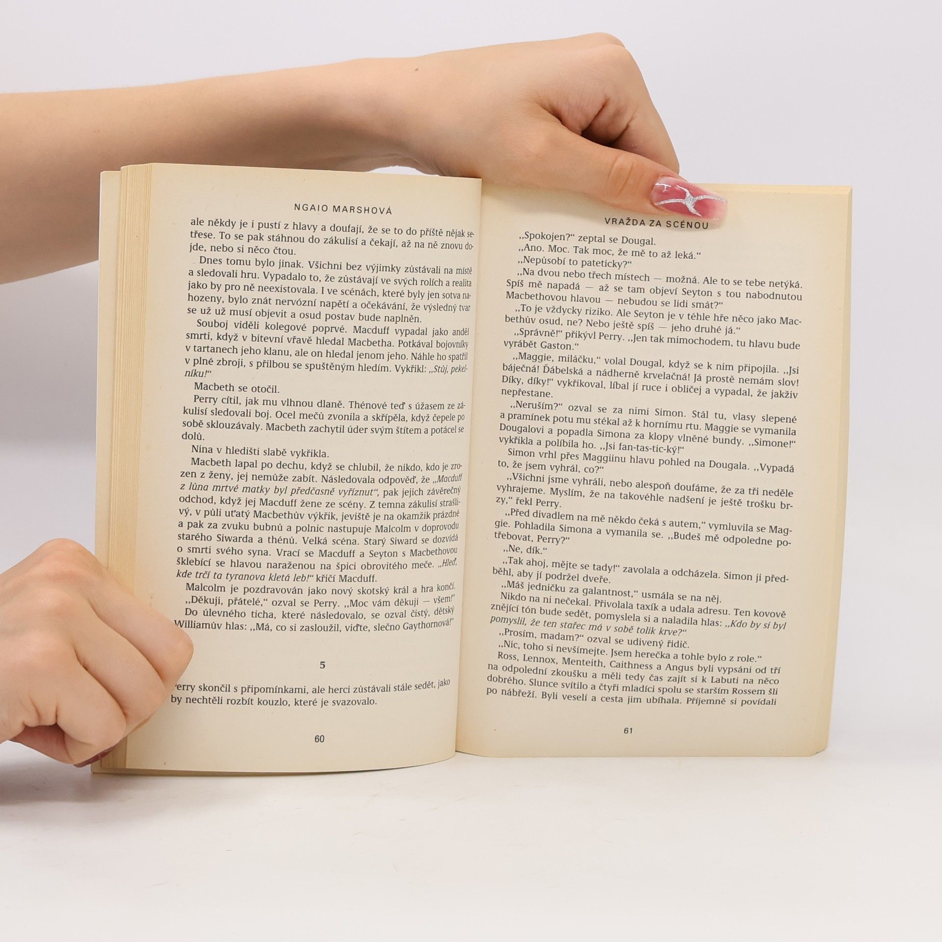 Ngaio Marsh Vražda za scénou