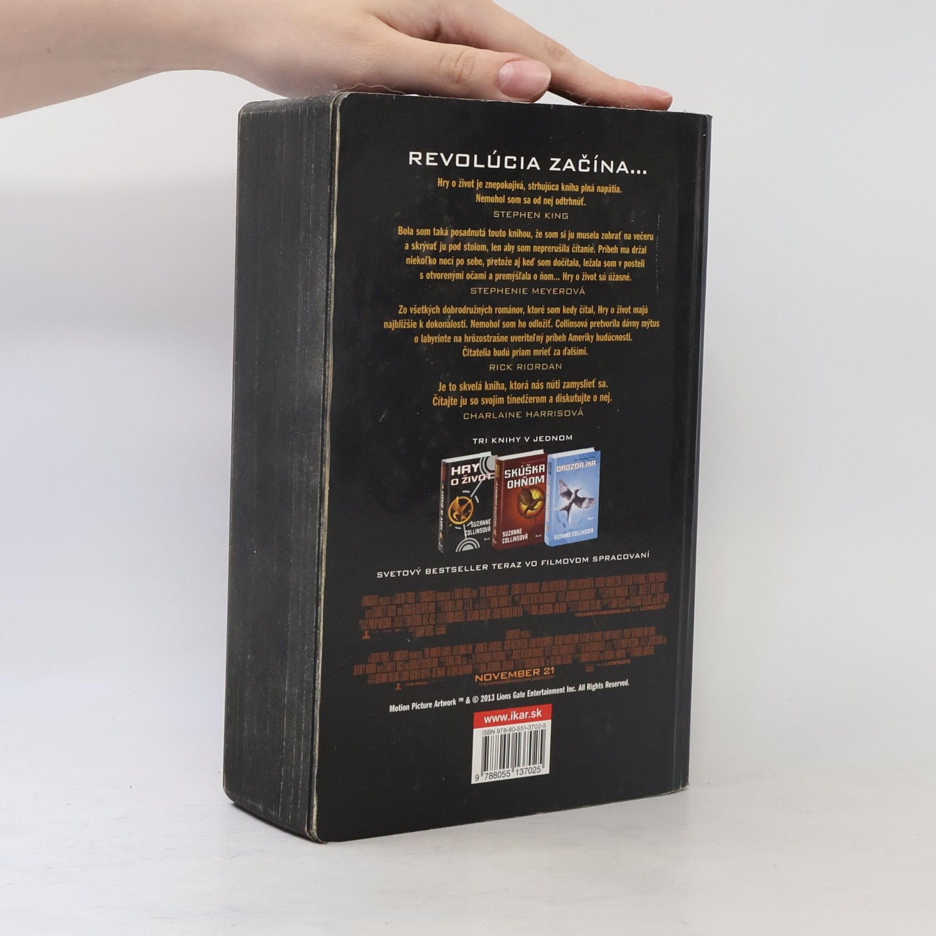 Suzanne Collins Hry o život Skúška ohňom