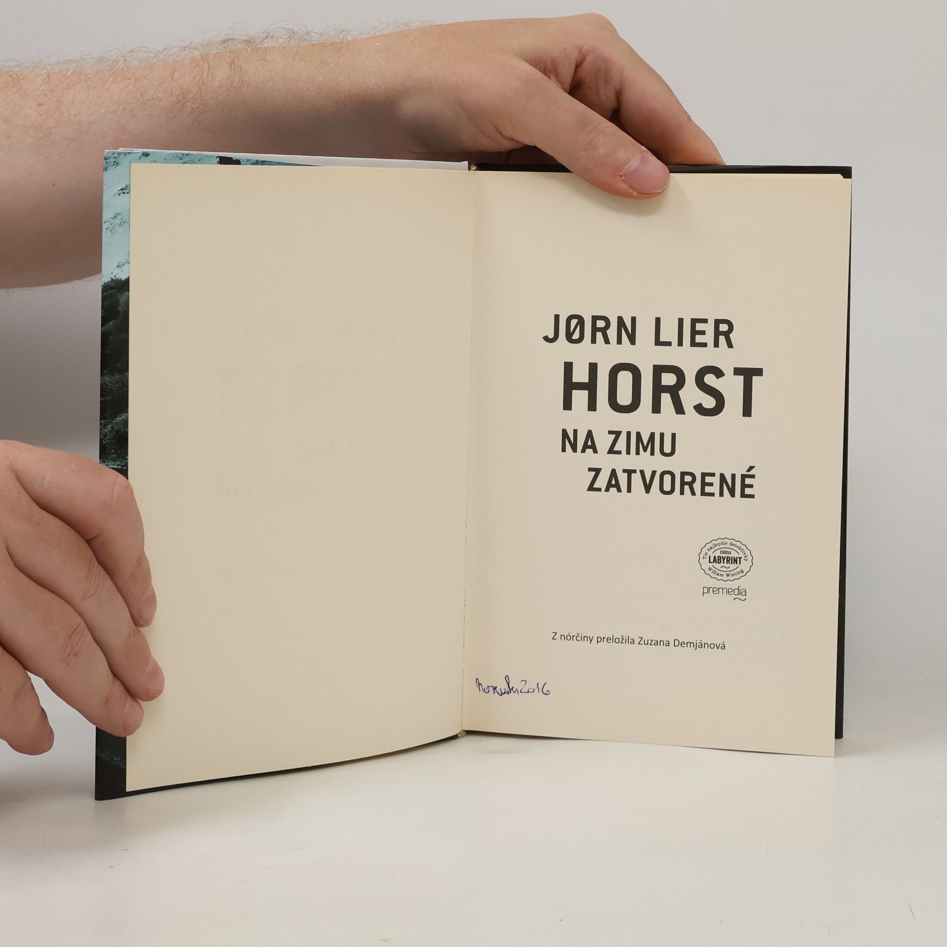 Jorn Lier Enger Thomas Horst Na zimu zatvorené