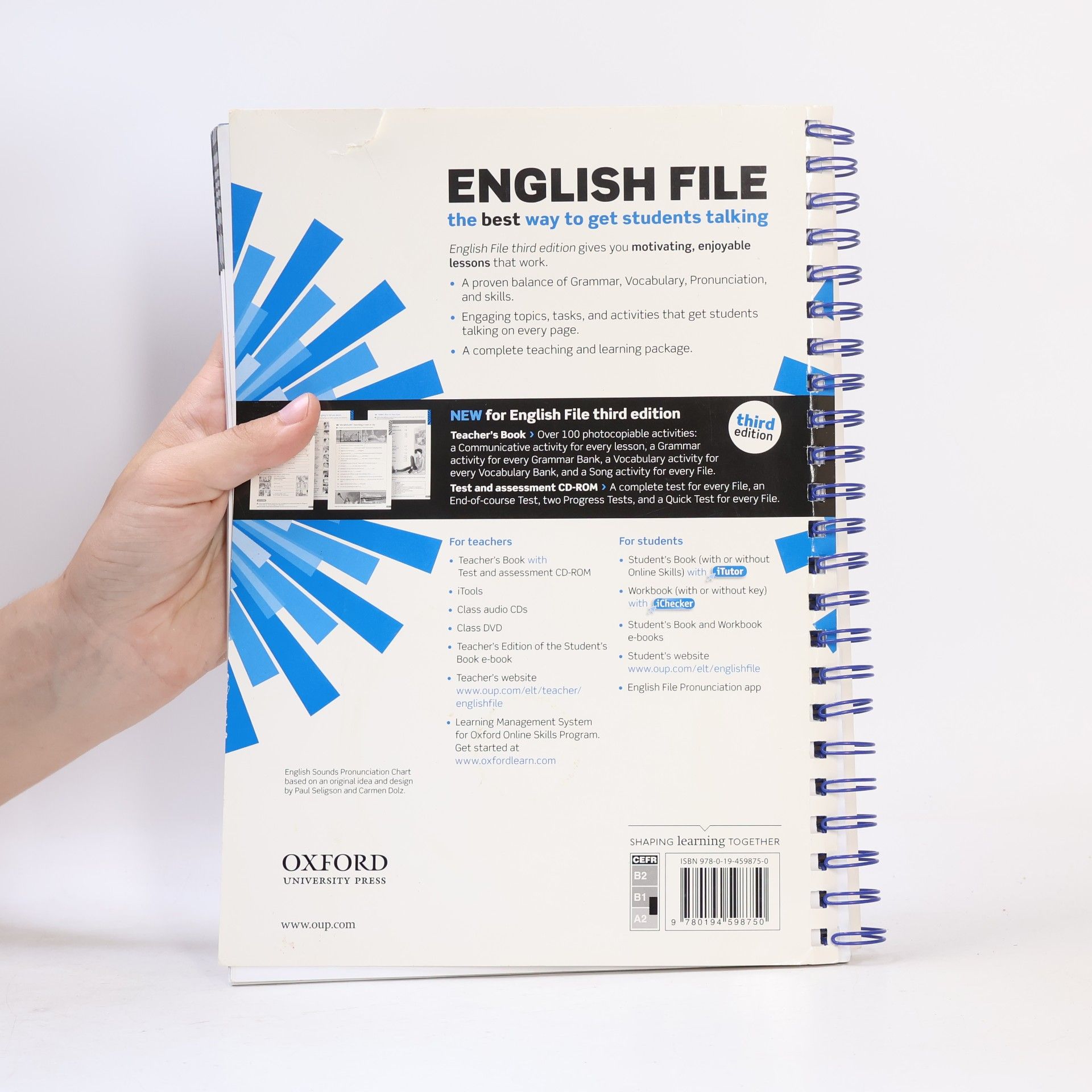 Clive Oxeden English File Pre-intermediate Teacher´s Book with Test and Assessment CD-ROM (3rd)