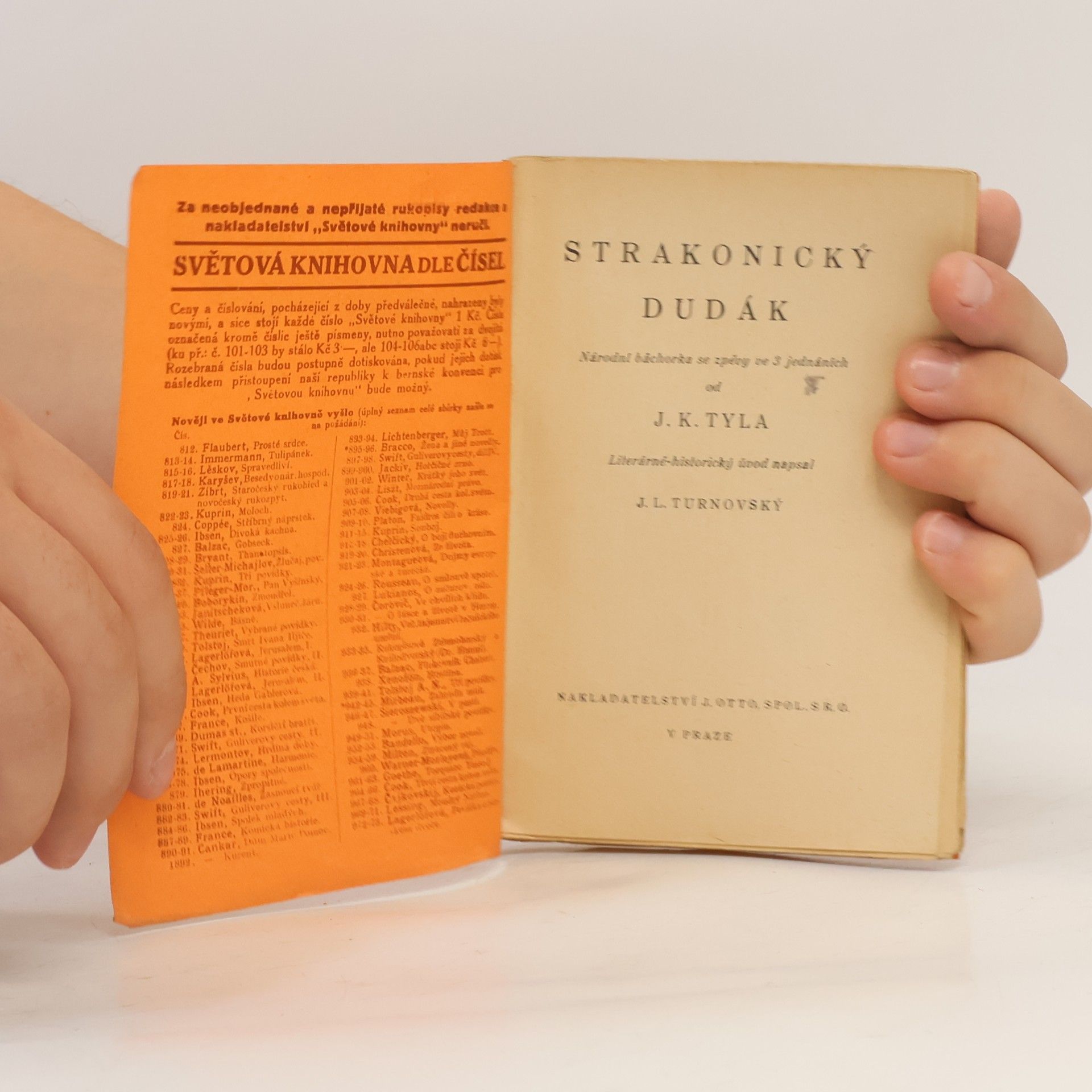 Josef Kajetán Tyl Strakonický dudák