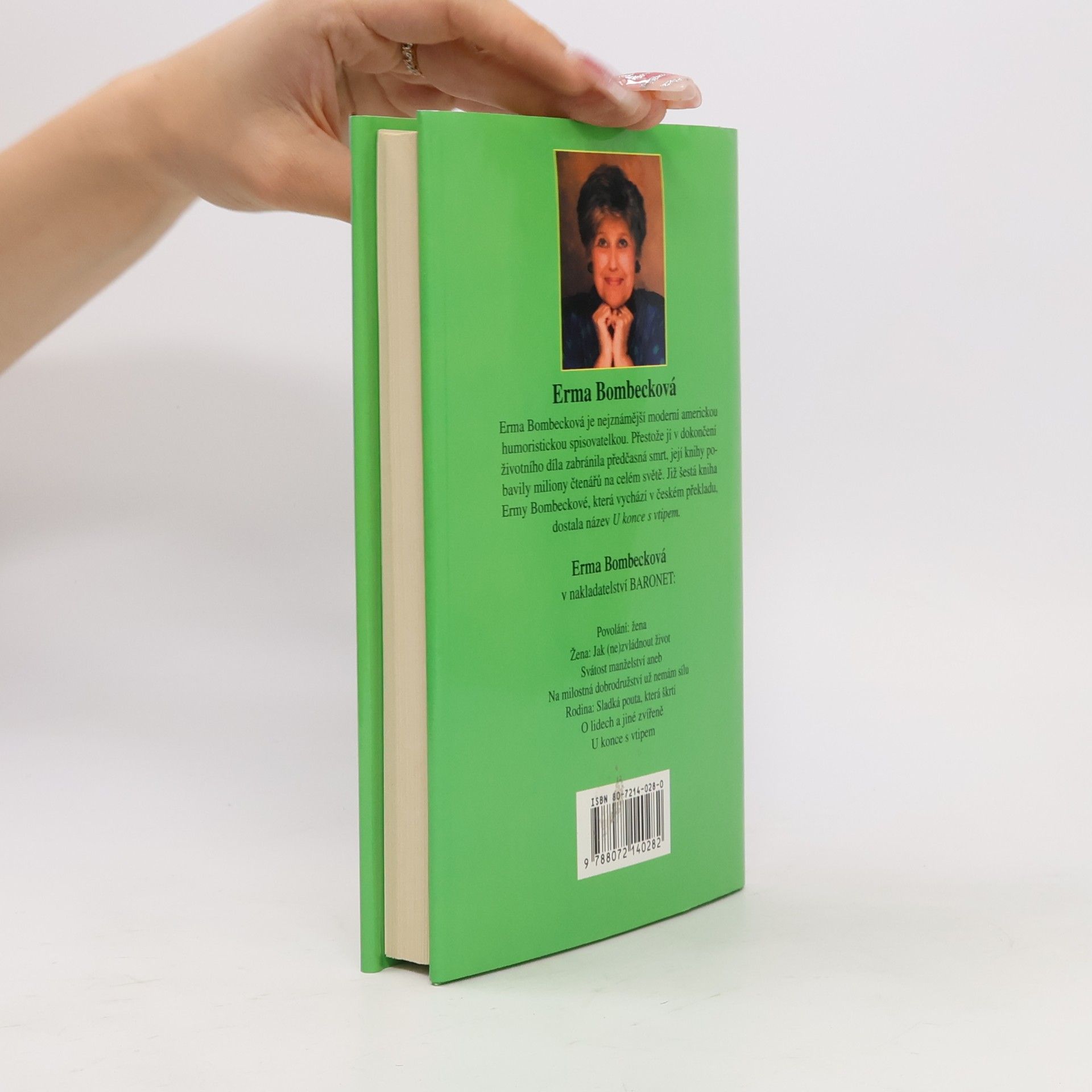 Erma Bombeck U konce s vtipem