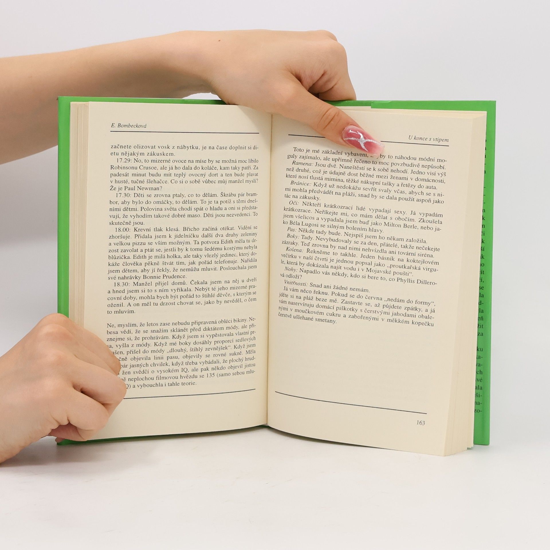 Erma Bombeck U konce s vtipem