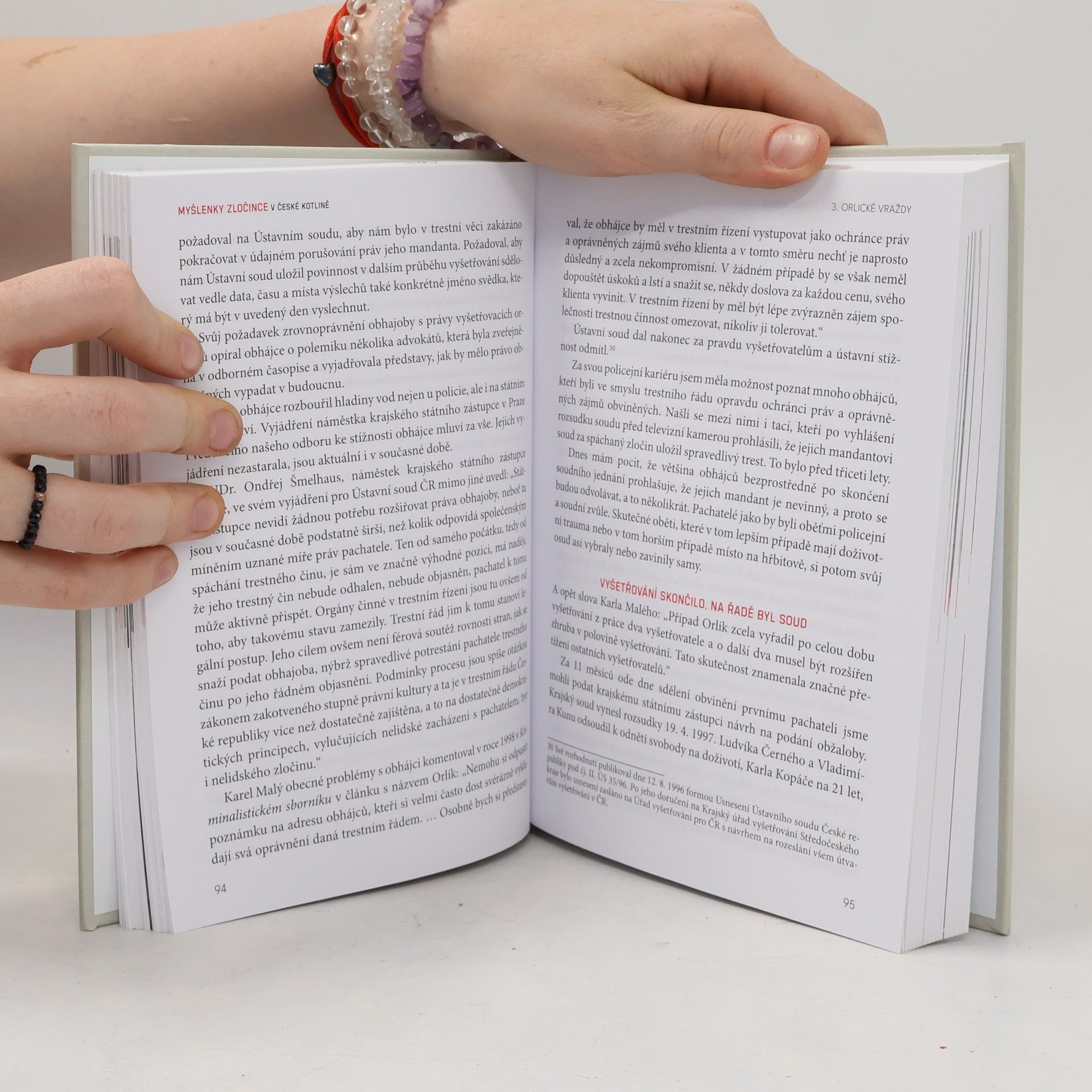 Jiřina Hofmanová Myšlenky zločince v české kotlině