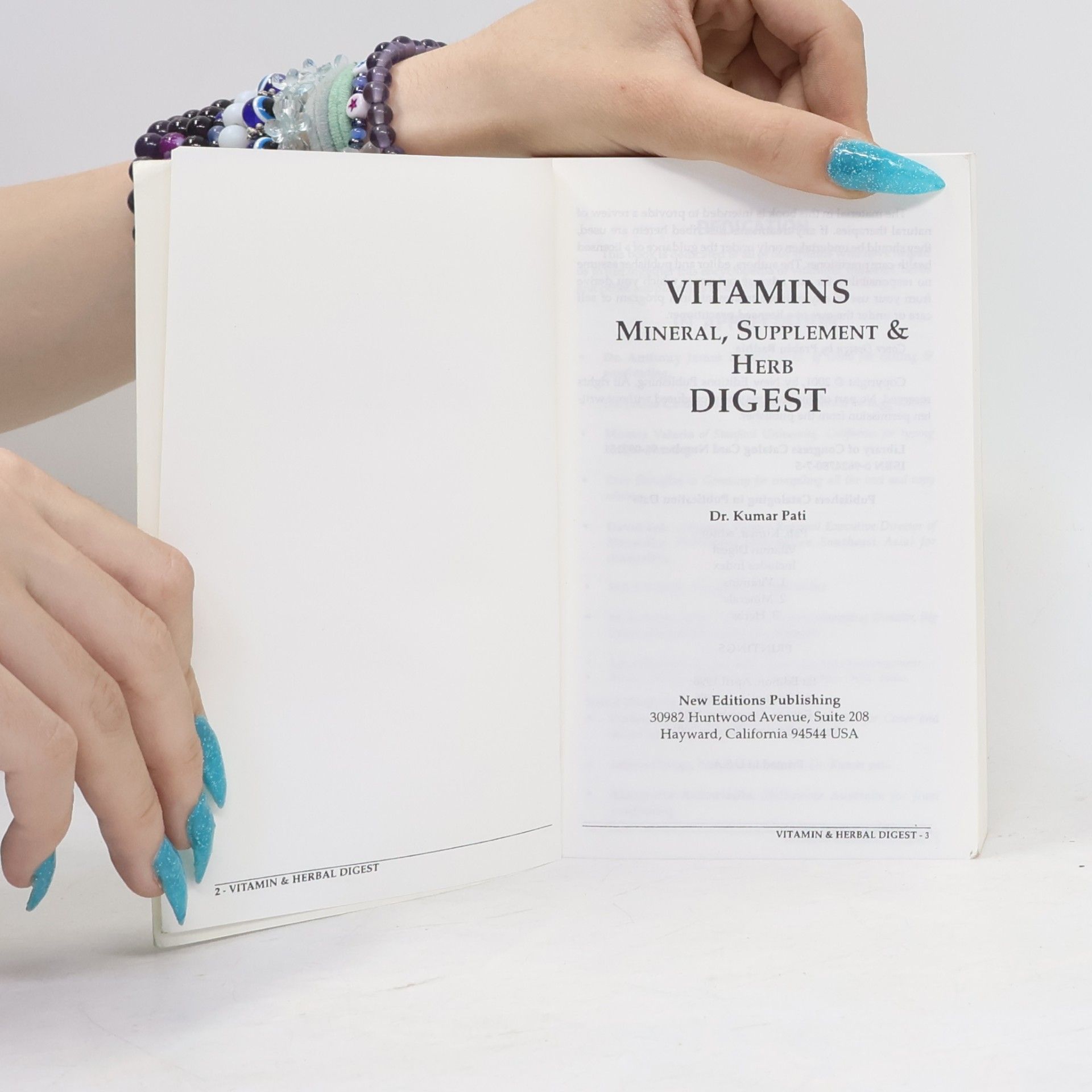 Dr. Kumar Pati Vitamins & Herbal Digest