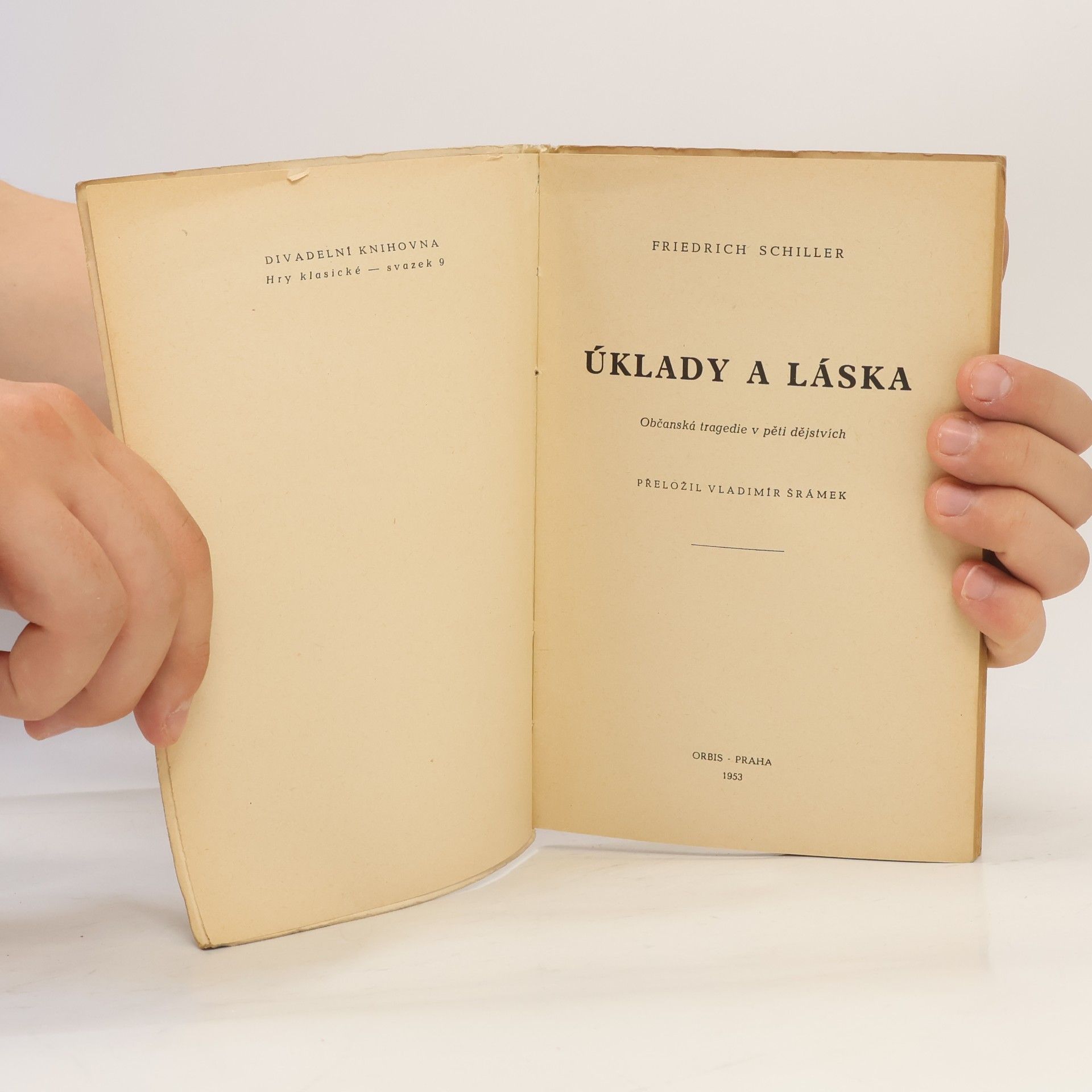 Friedrich Schiller Úklady a láska