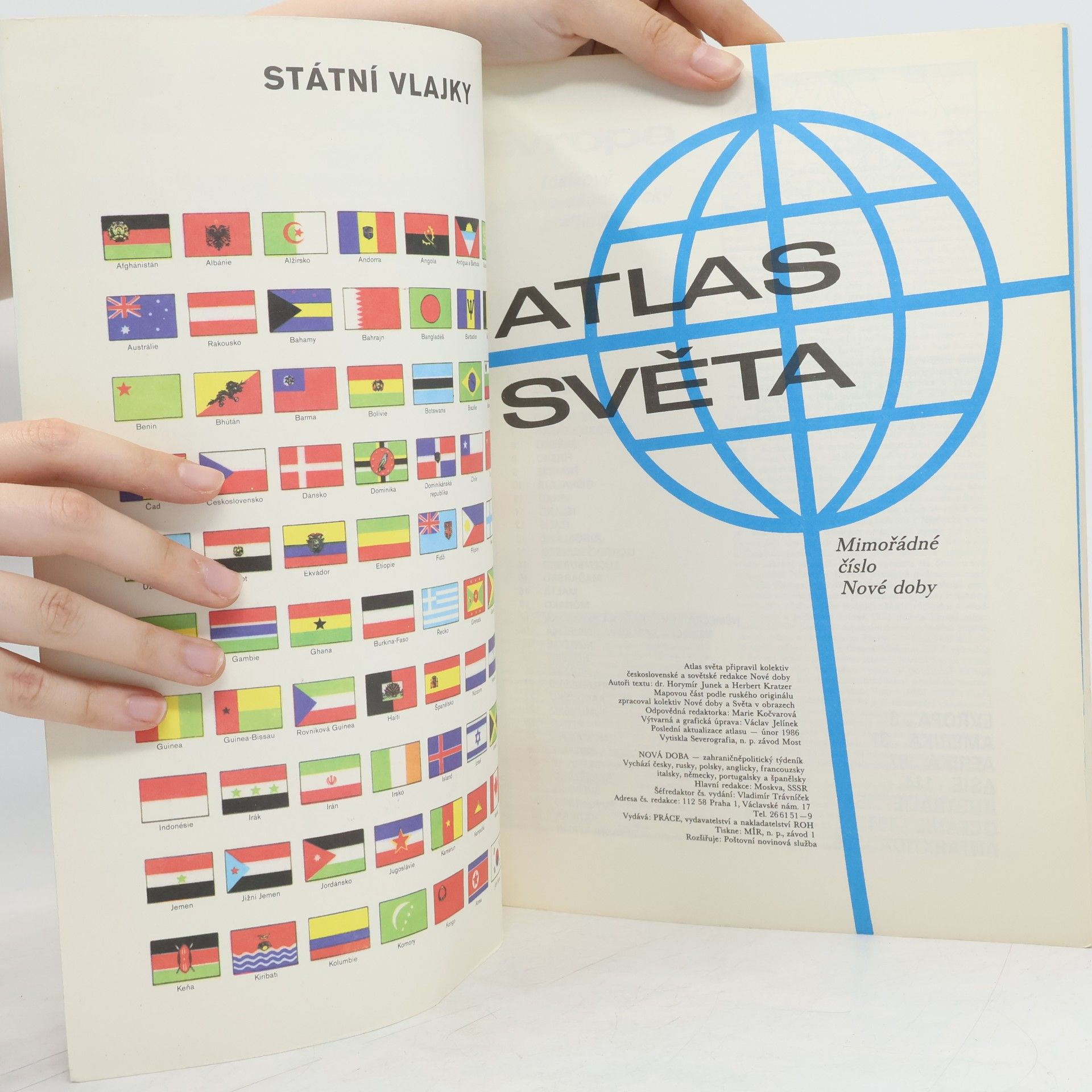 Autorenkollektiv Atlas světa
