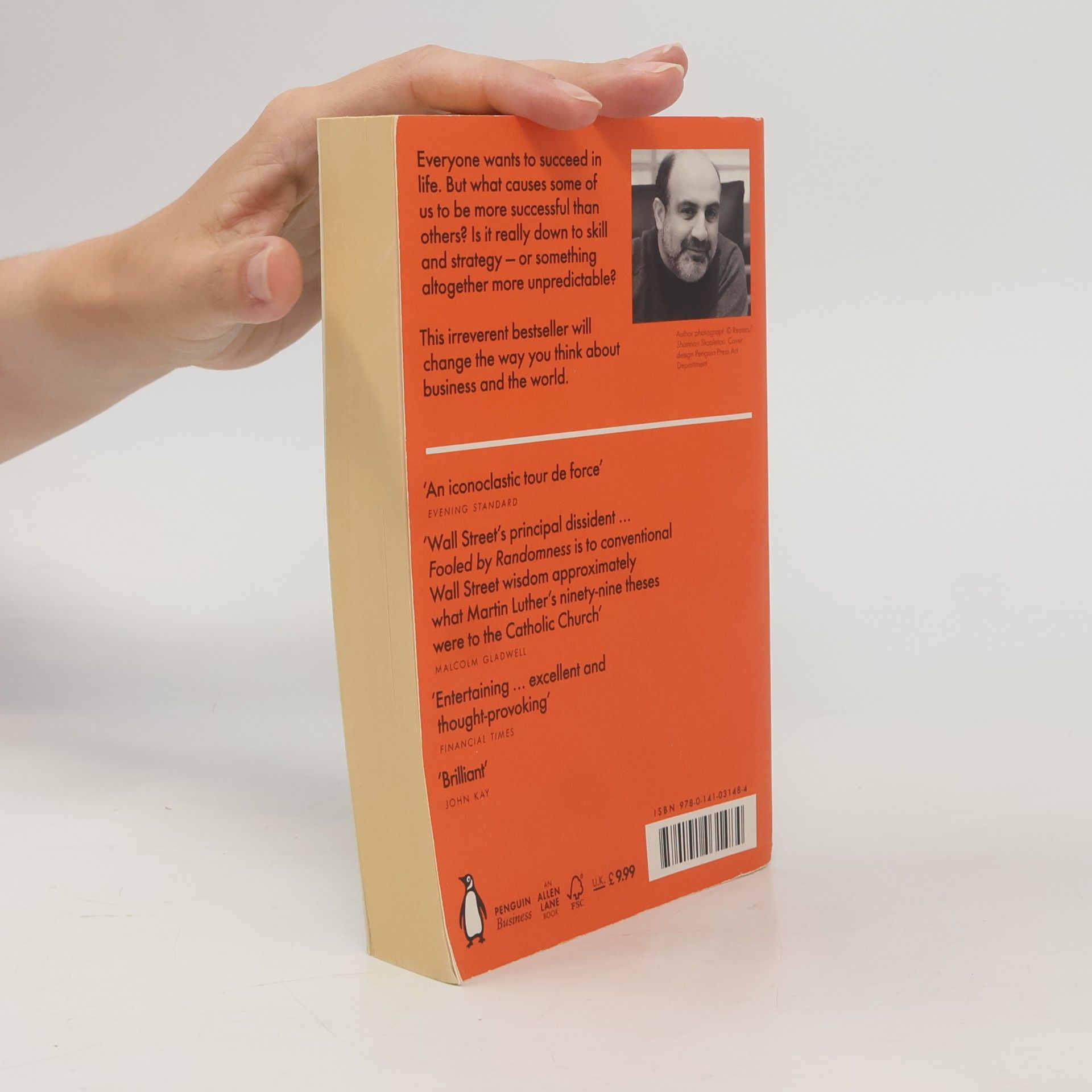 Nassim Nicholas Taleb Fooled by randomness: The hidden role of chance in life and in the markets