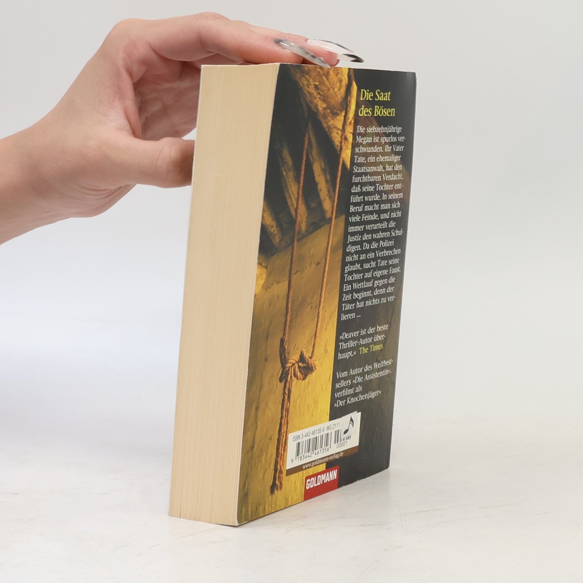 Jeffery Deaver Die Saat des Bösen
