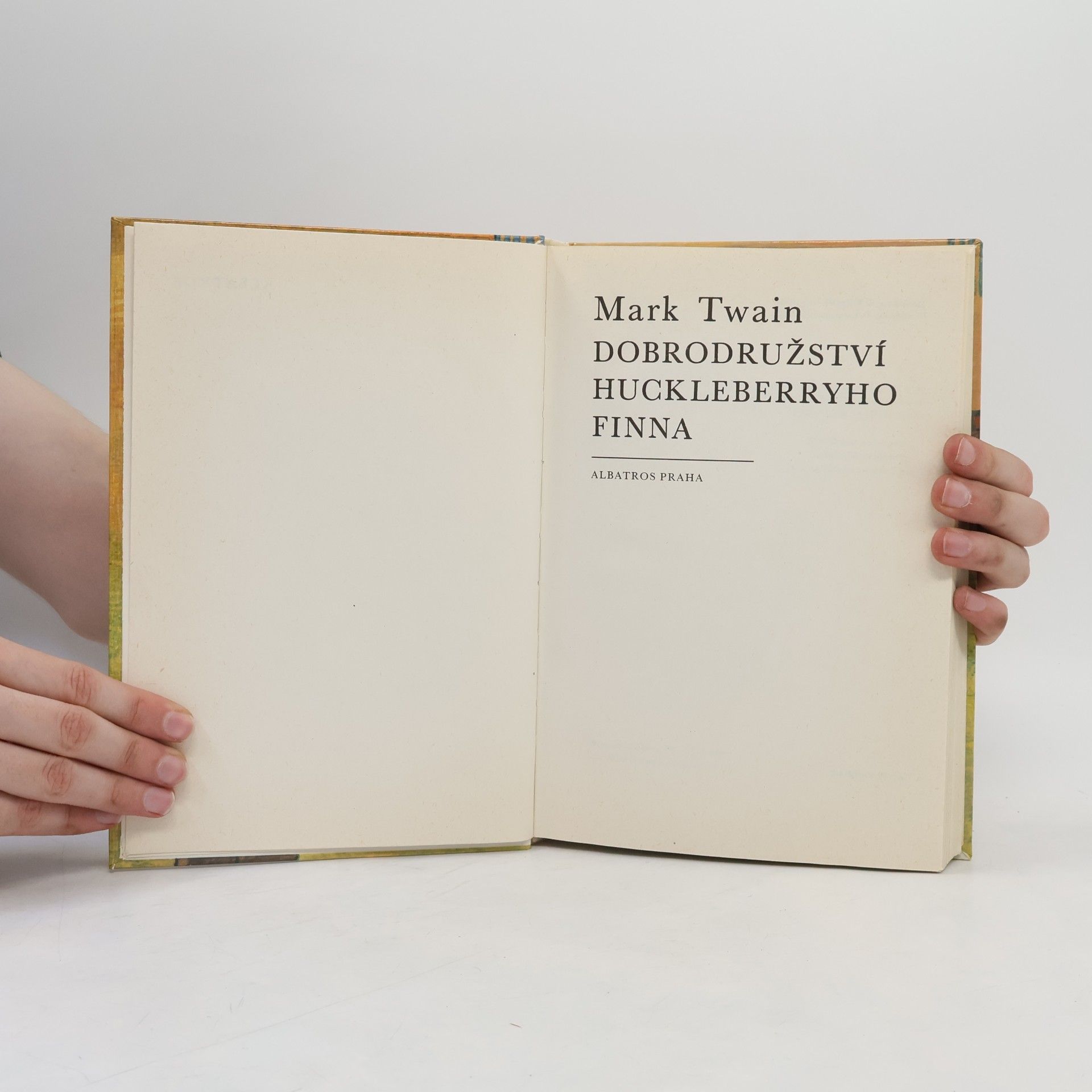 Mark Twain Dobrodružství Huckleberryho Finna