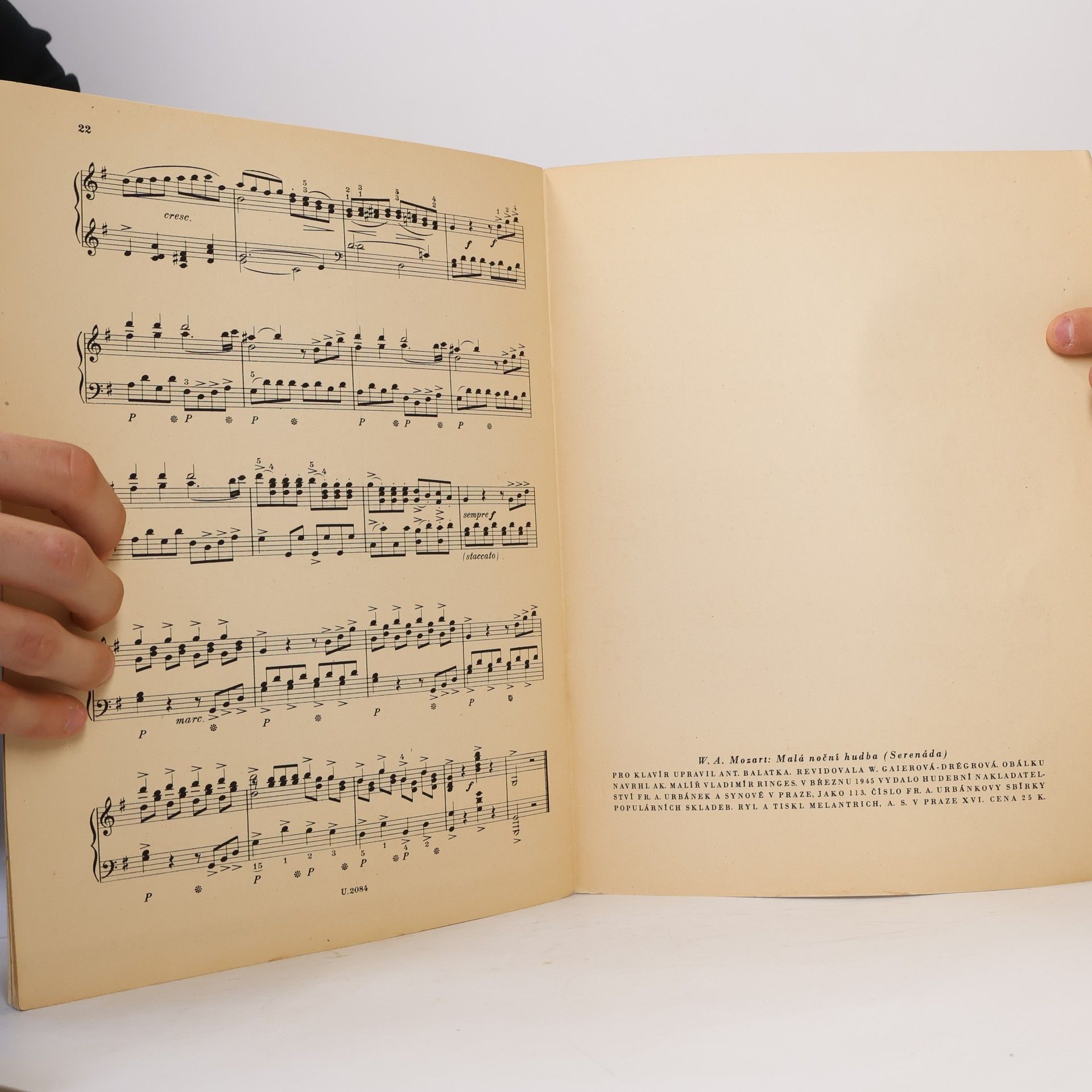 Wolfgang Amadeus Mozart Malá noční hudba