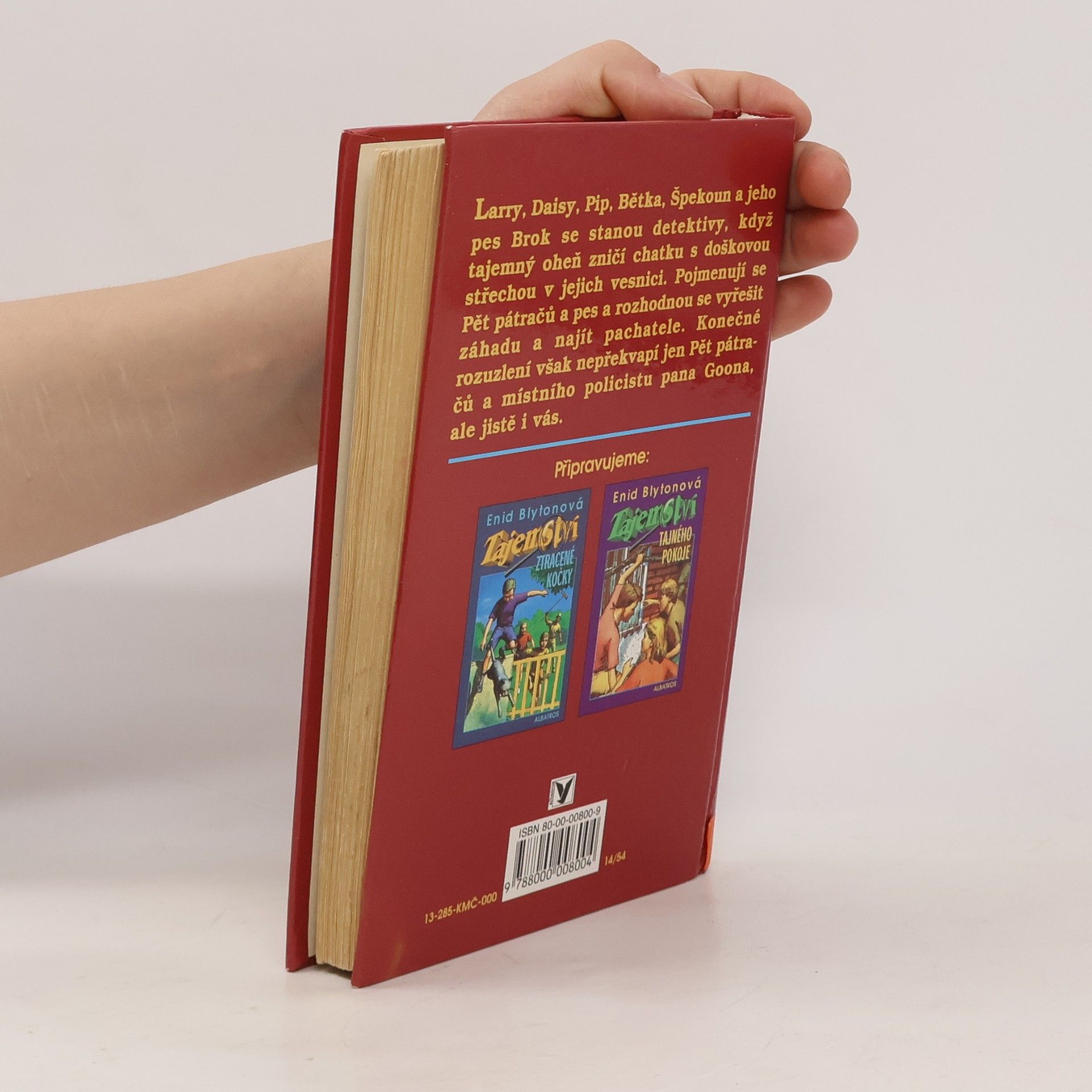 Enid Blyton Tajemství spálené chaty
