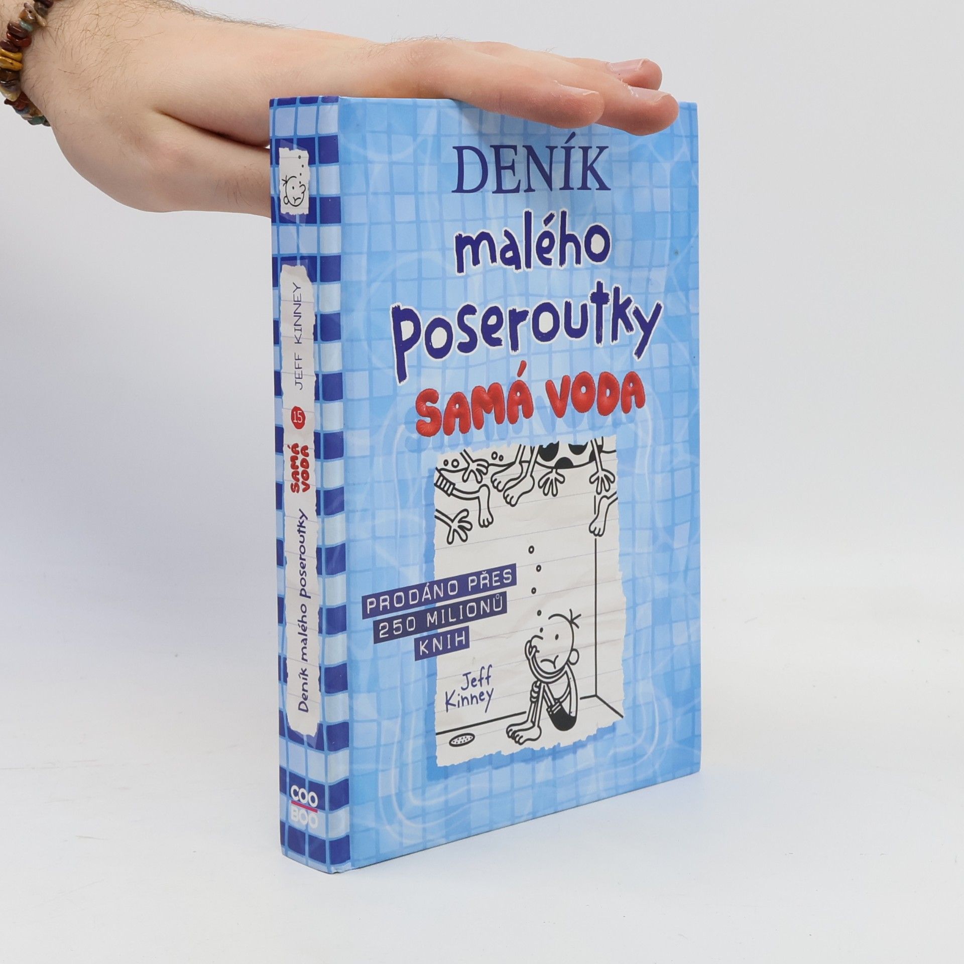 Jeff Kinney Deník malého poseroutky 15. Samá voda