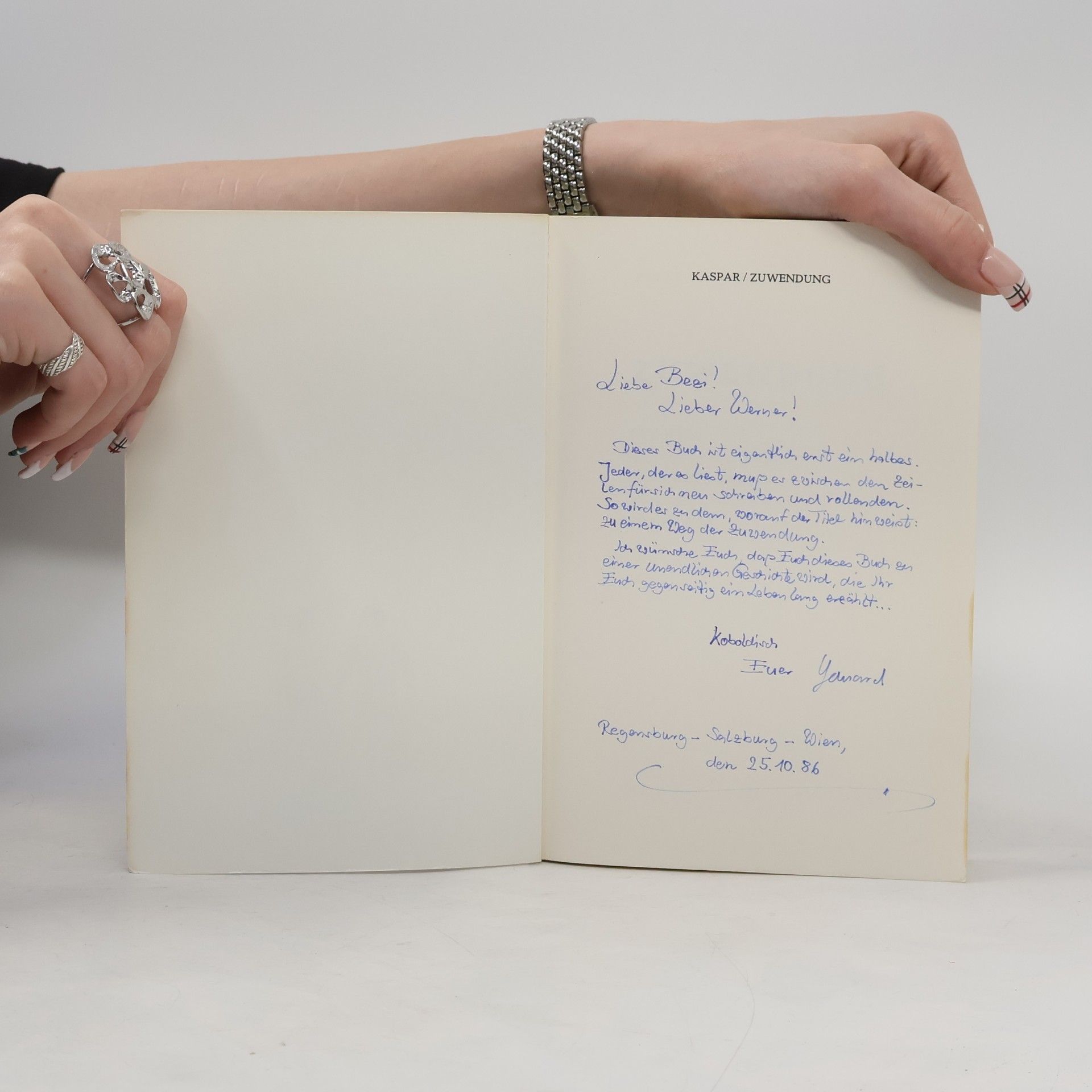 Peter Paul Kaspar Zuwendung