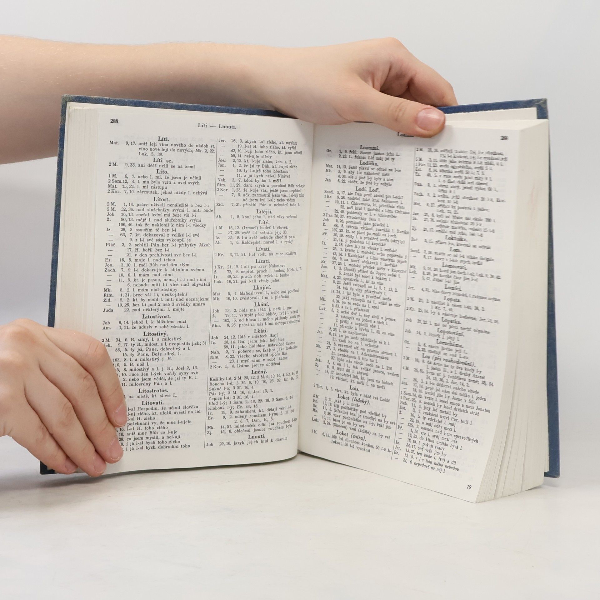 Autorenkollektiv Biblická konkordance. K textu Kralické bible