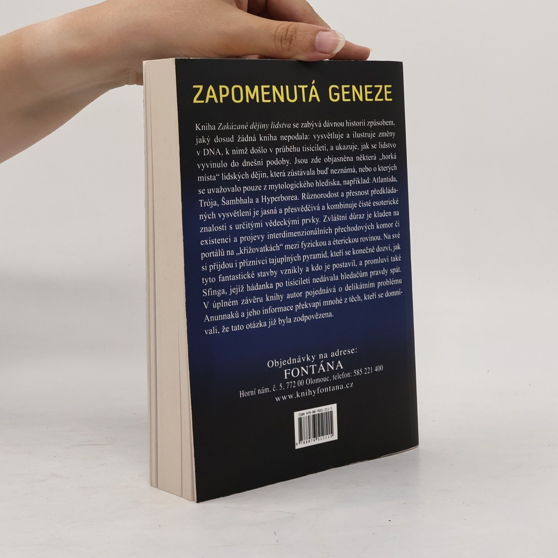 Radu Cinamar Zakázané dějiny lidstva